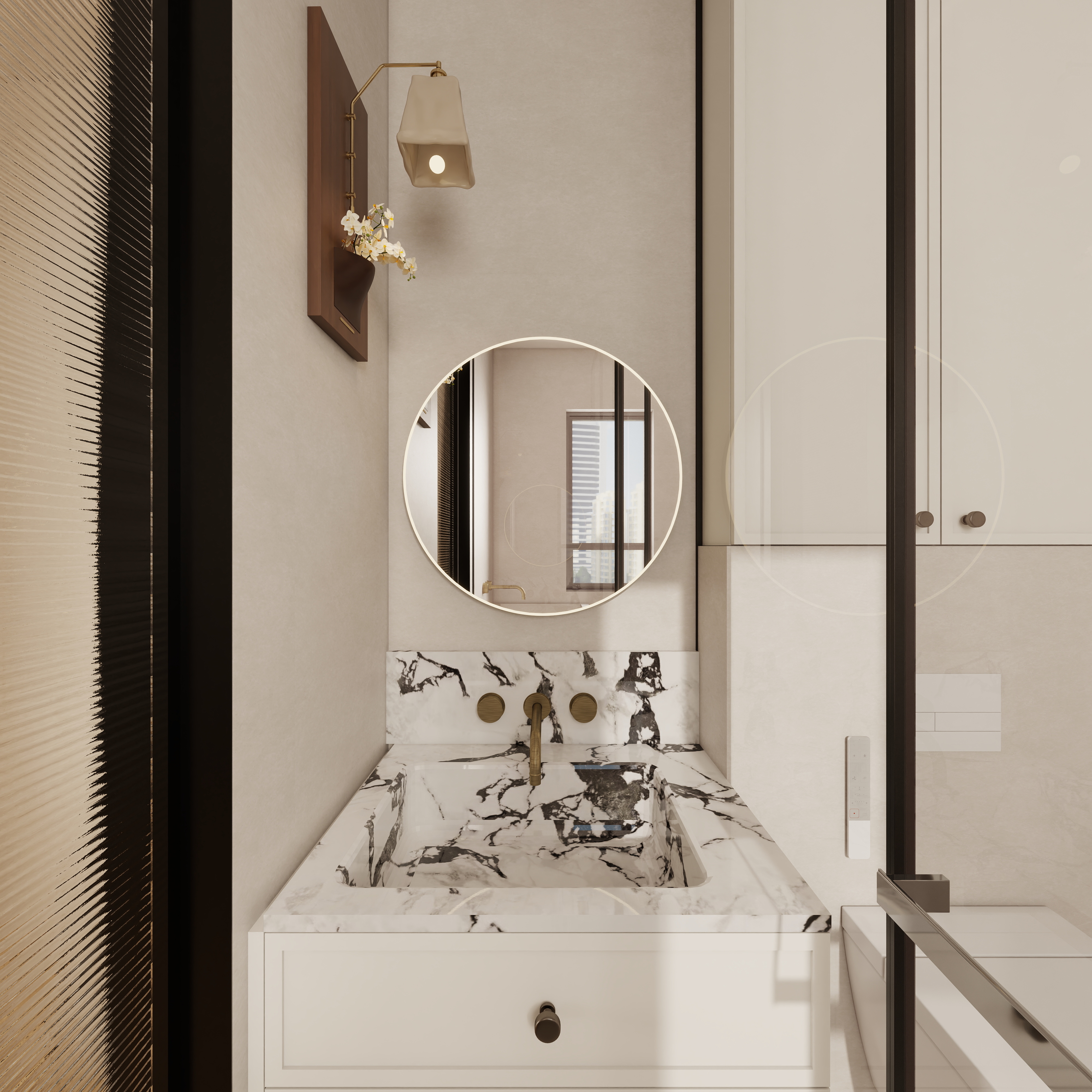 李佳洋-翡丽和鸣二层主卫装修效果图第4张