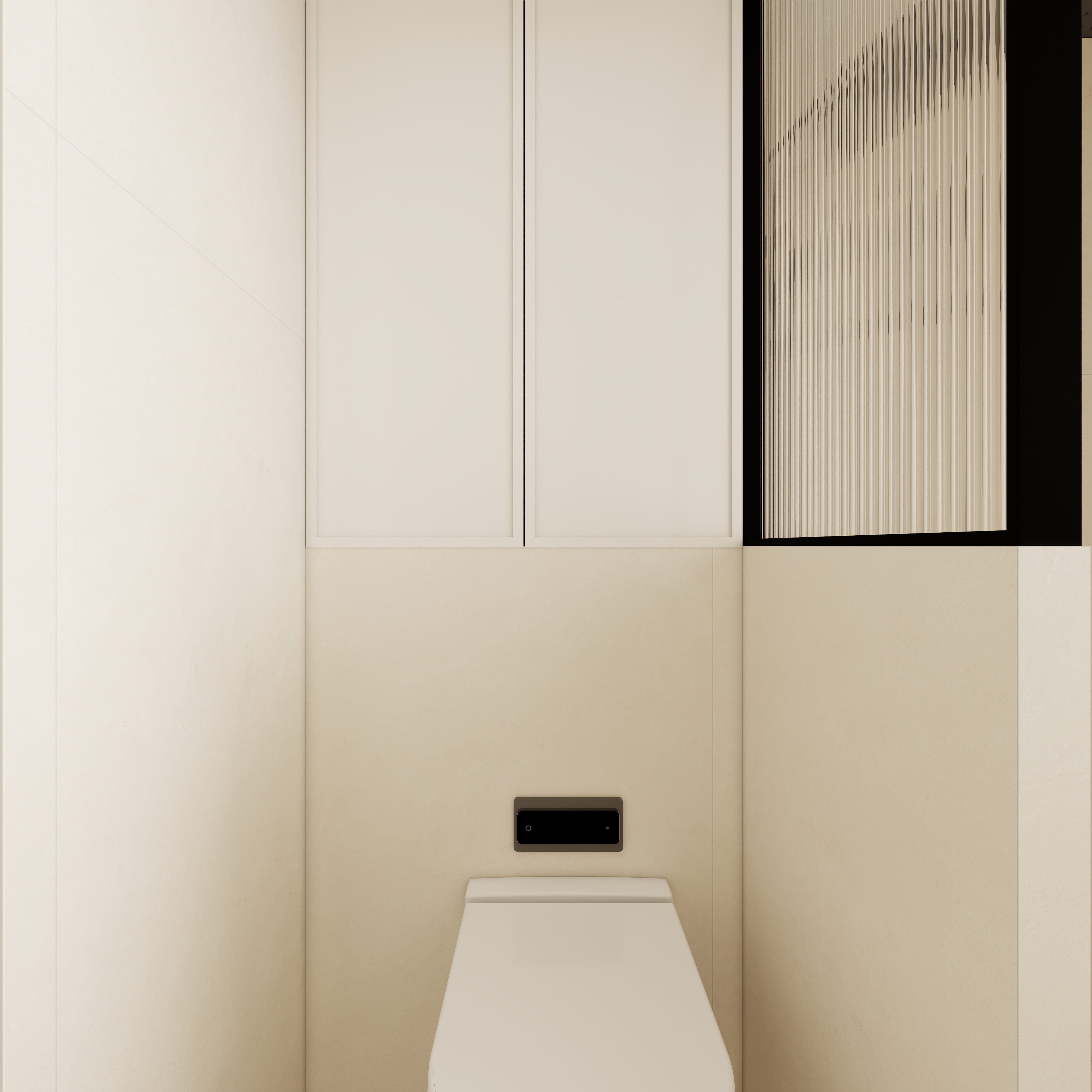 李佳洋-翡丽和鸣一层卫生间装修效果图第3张