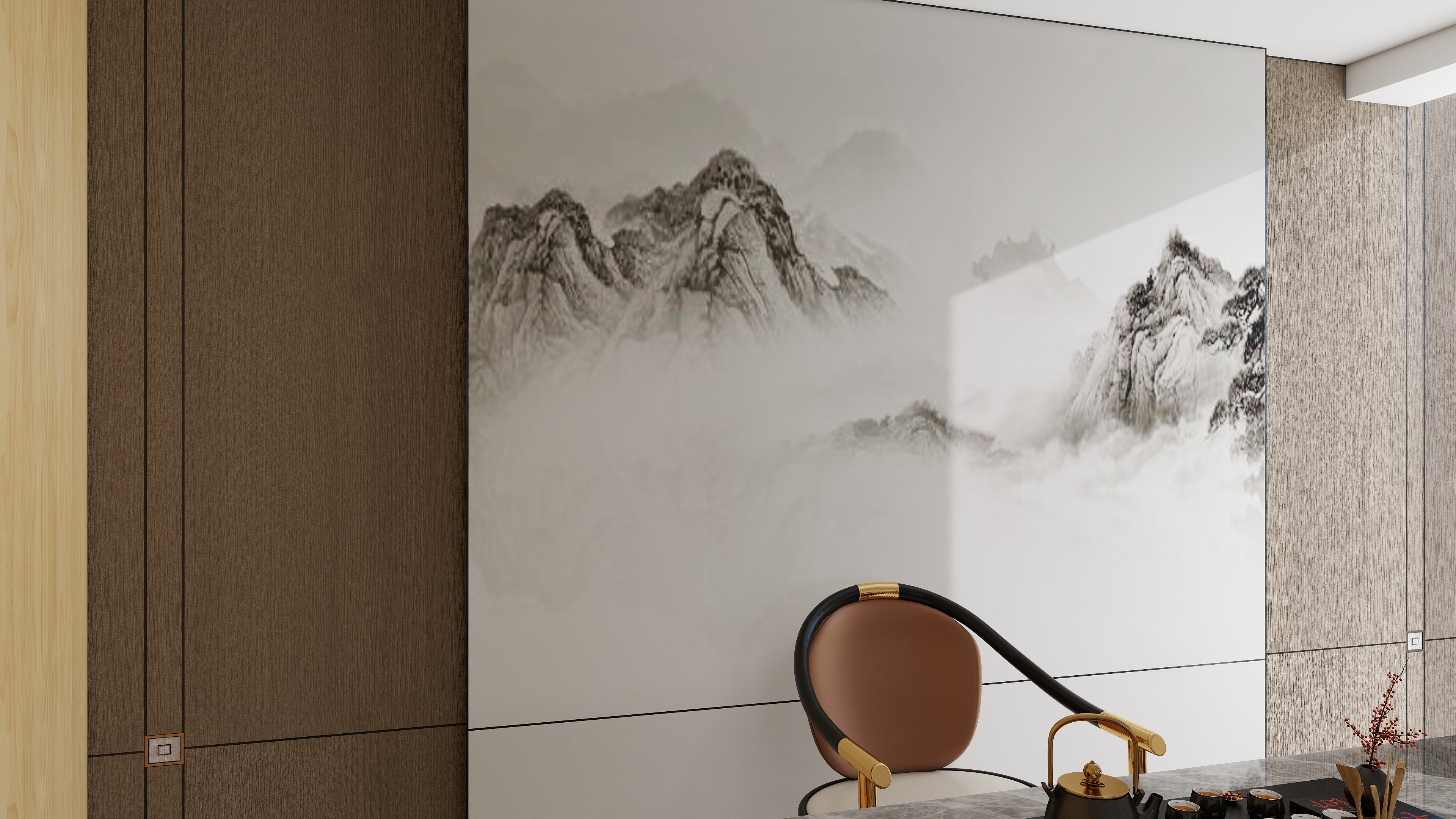 荆州筑尺装饰工程有限公司-会议室&CEO办公室-装修设计方案