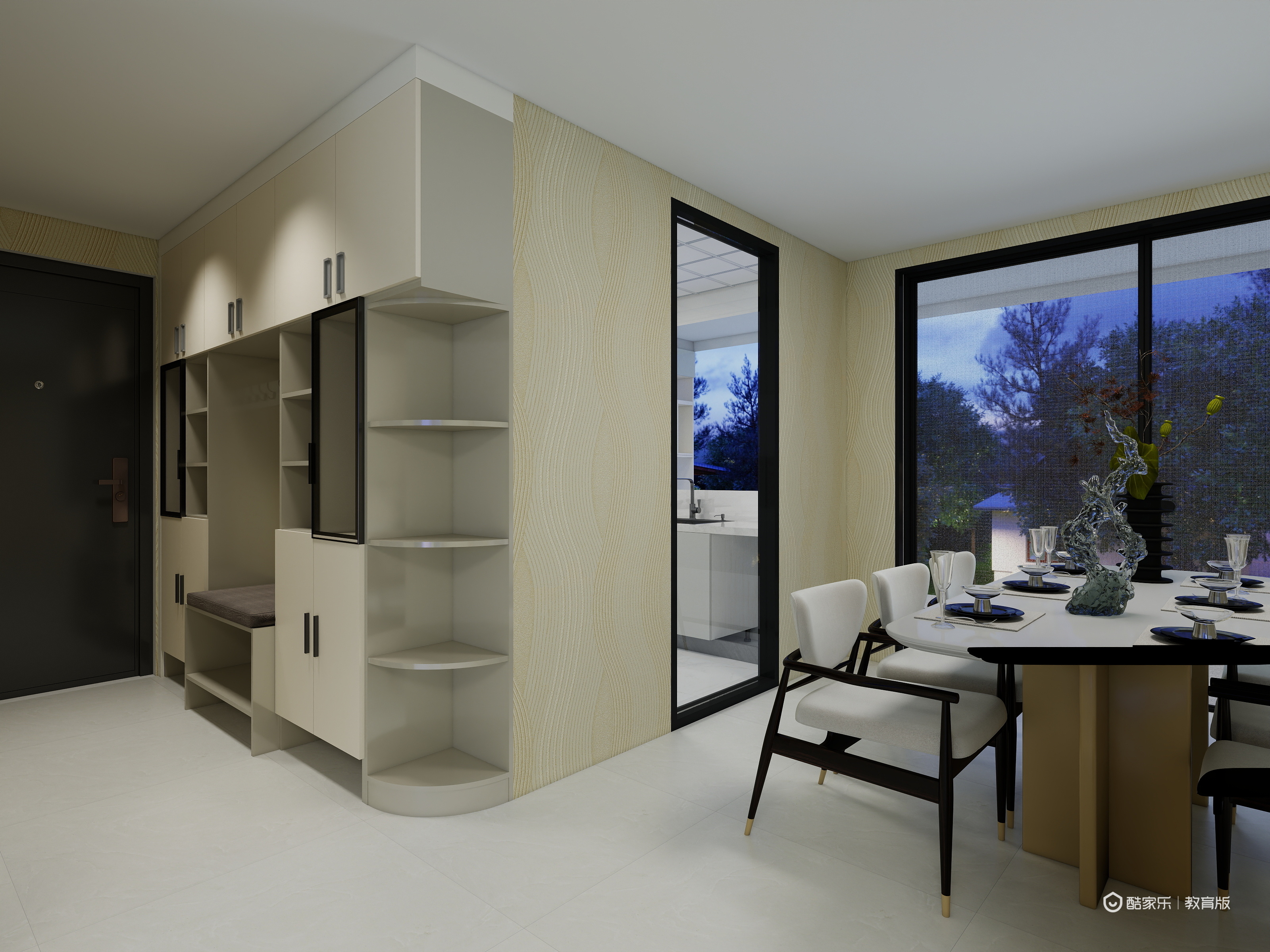 王富宝-顺德职业技术学院-王富宝（中级）装修效果图