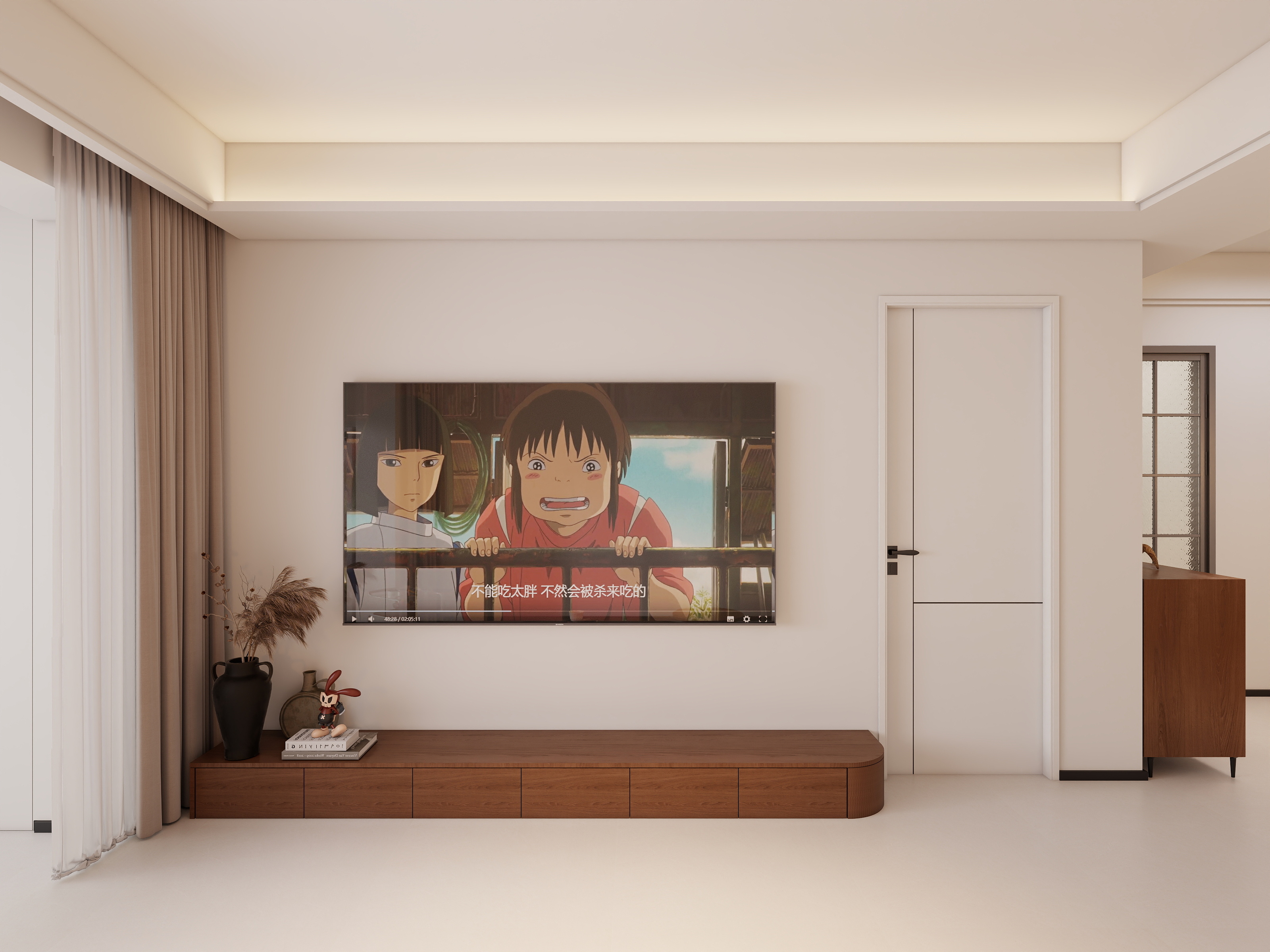 LY菲.-善水湾-木纹装修效果图