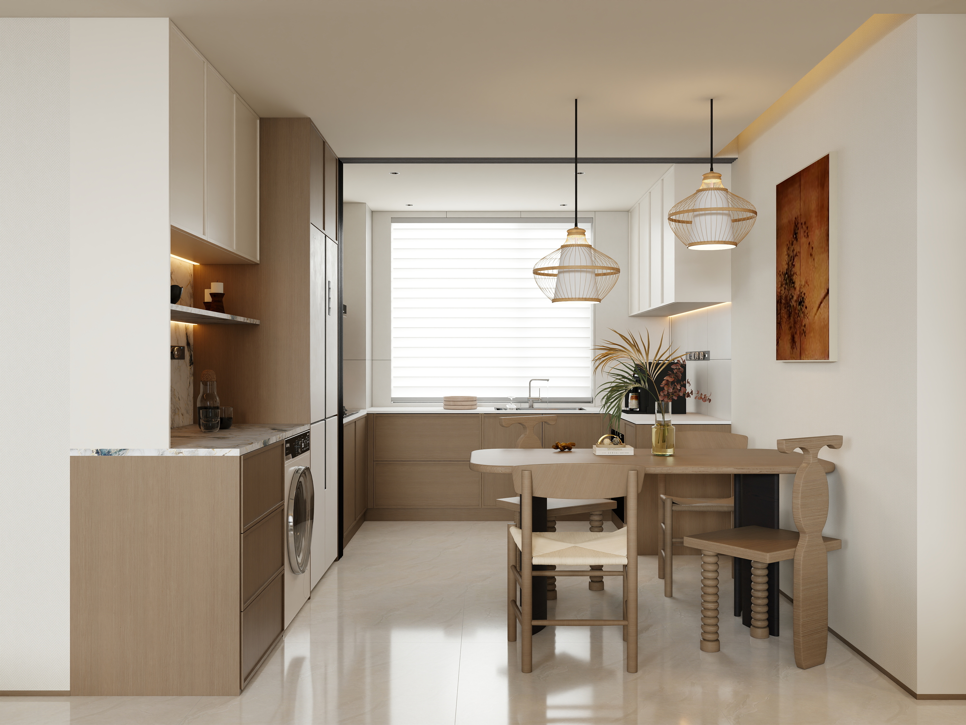 楠乔-宋式美学精装修效果图