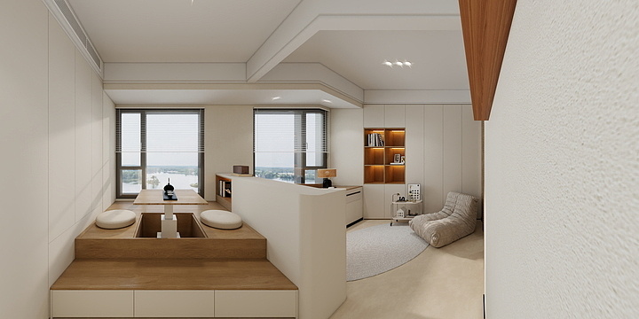 鬼扯火NOHOT-城投置地.国宾蜀园7-2-12-2-装修设计方案