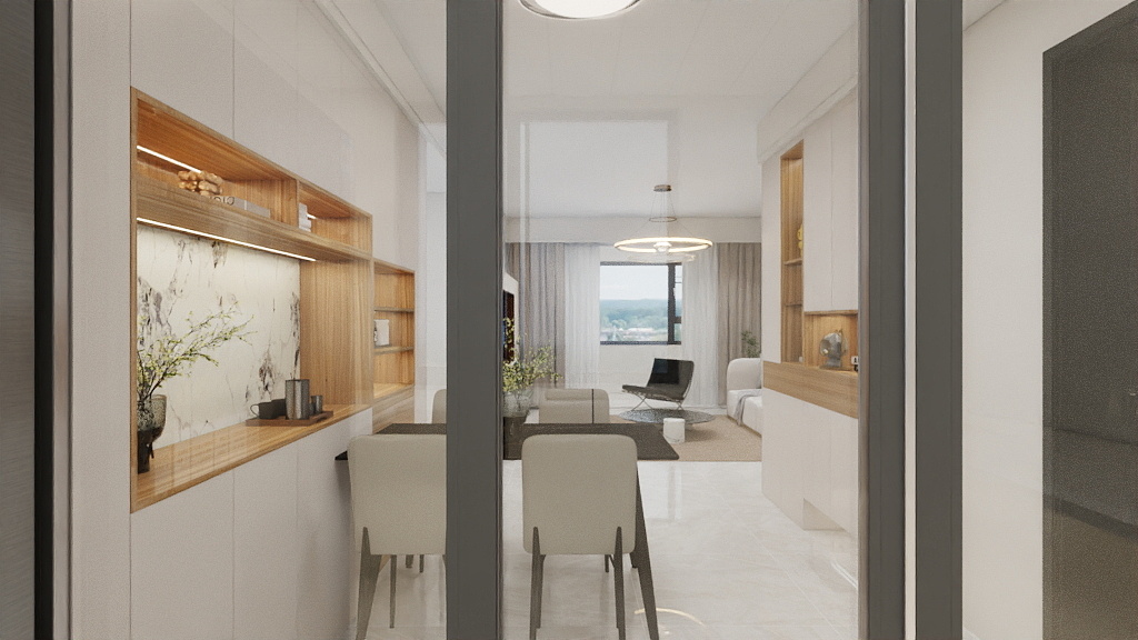 缘来设计艺术空间-龙潭·山河苑6栋201号4.27-装修设计方案