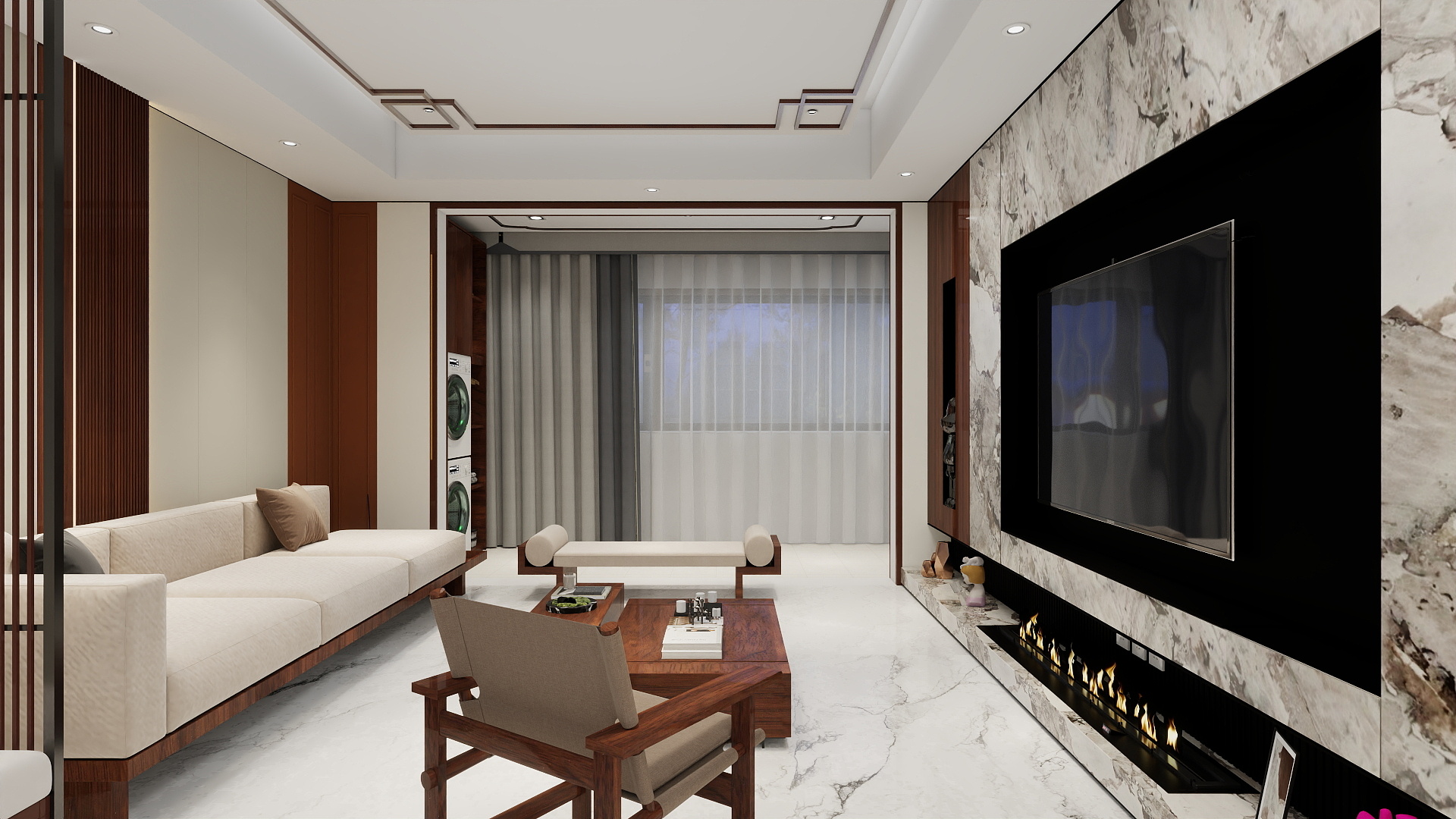 非设计师的灰设计-106㎡2室-装修设计方案