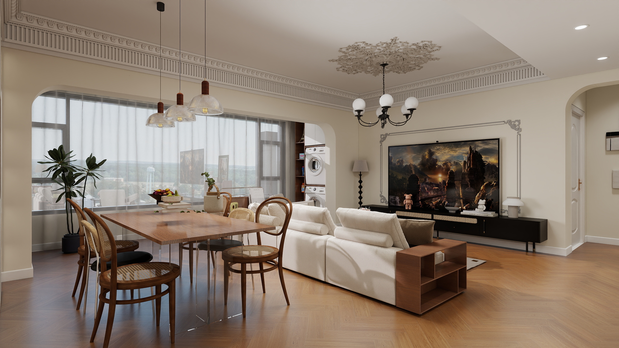 徐-ZC-24-25最流行风格——复古风，融创装修效果图