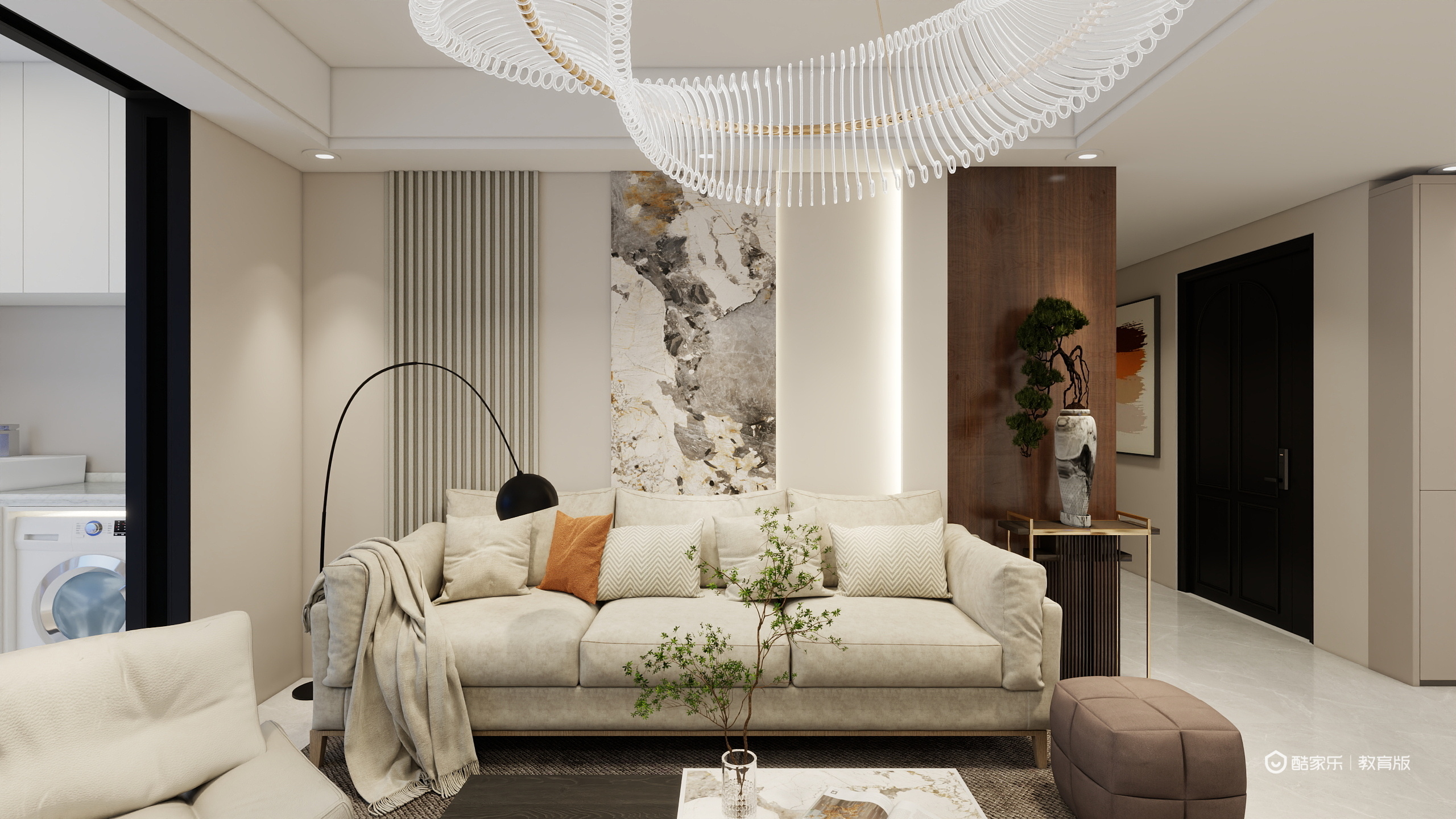 梁炜程-海逸豪庭·尚都2期117㎡3室-装修设计方案