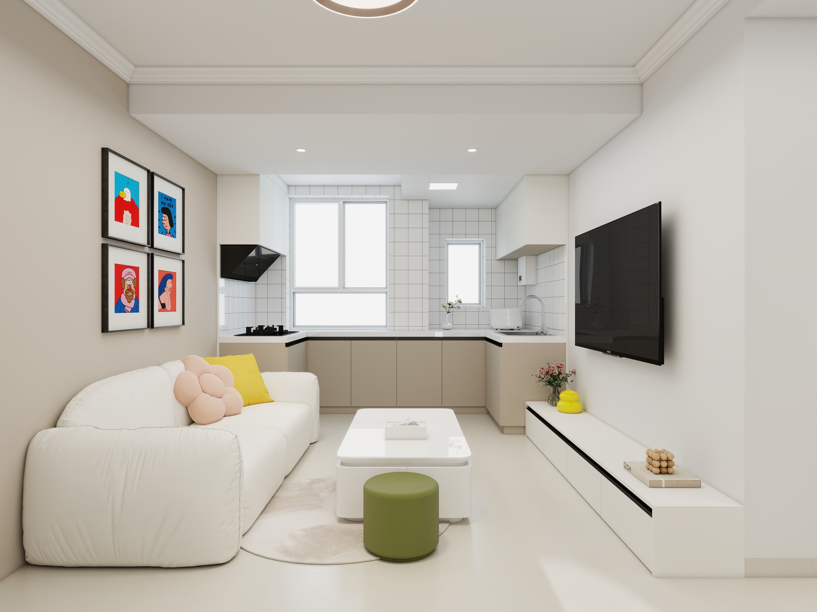 齐Design-友谊24街坊-装修设计方案