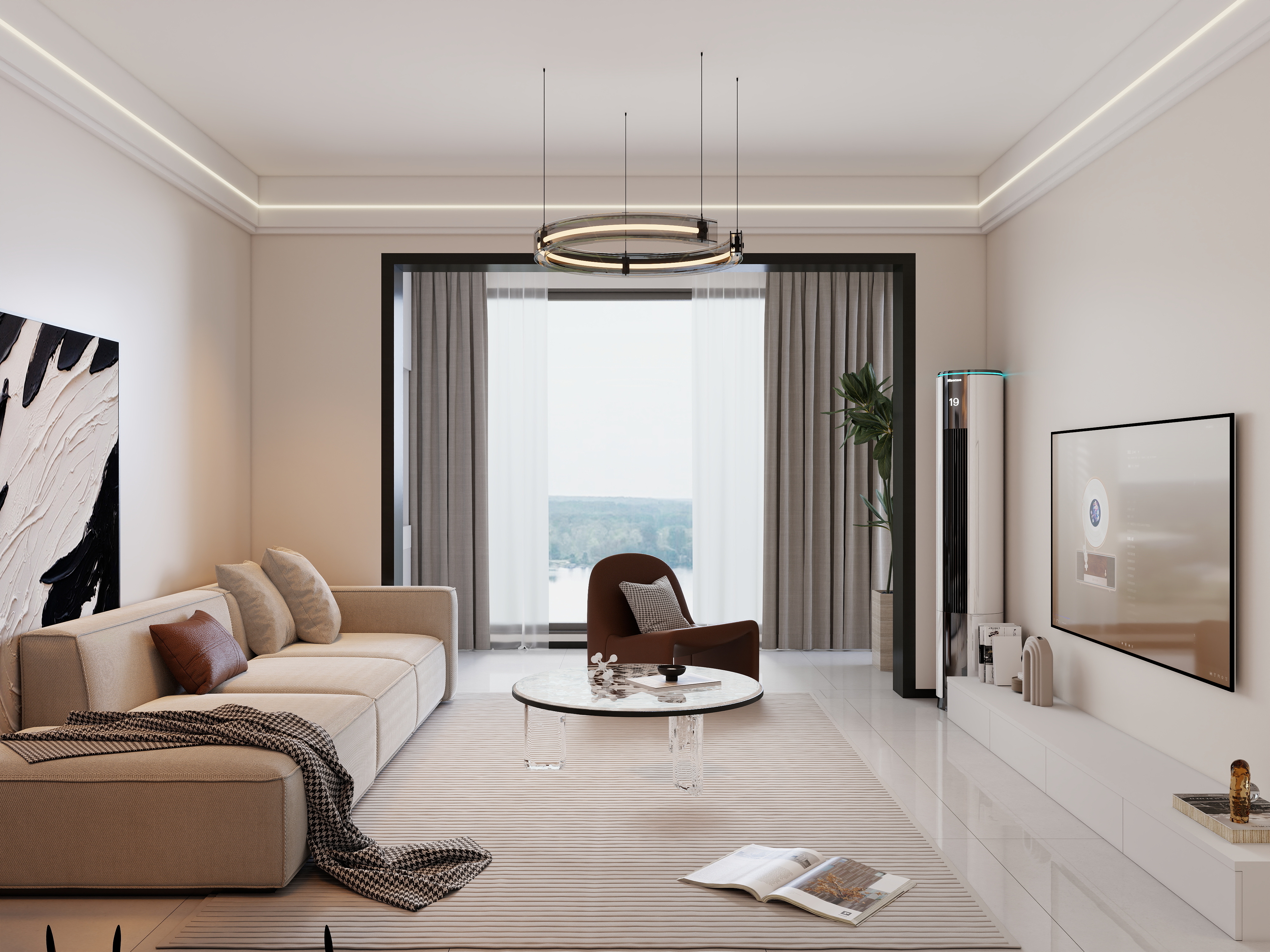 家俊装饰v雨果设计-家俊装饰丨现代案例-装修设计方案