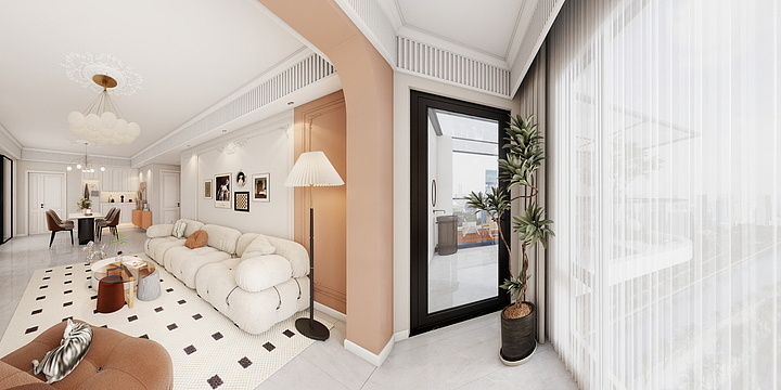 吴浓-桃源里效果图139㎡（法式轻奢尊享版）-副本-装修设计方案