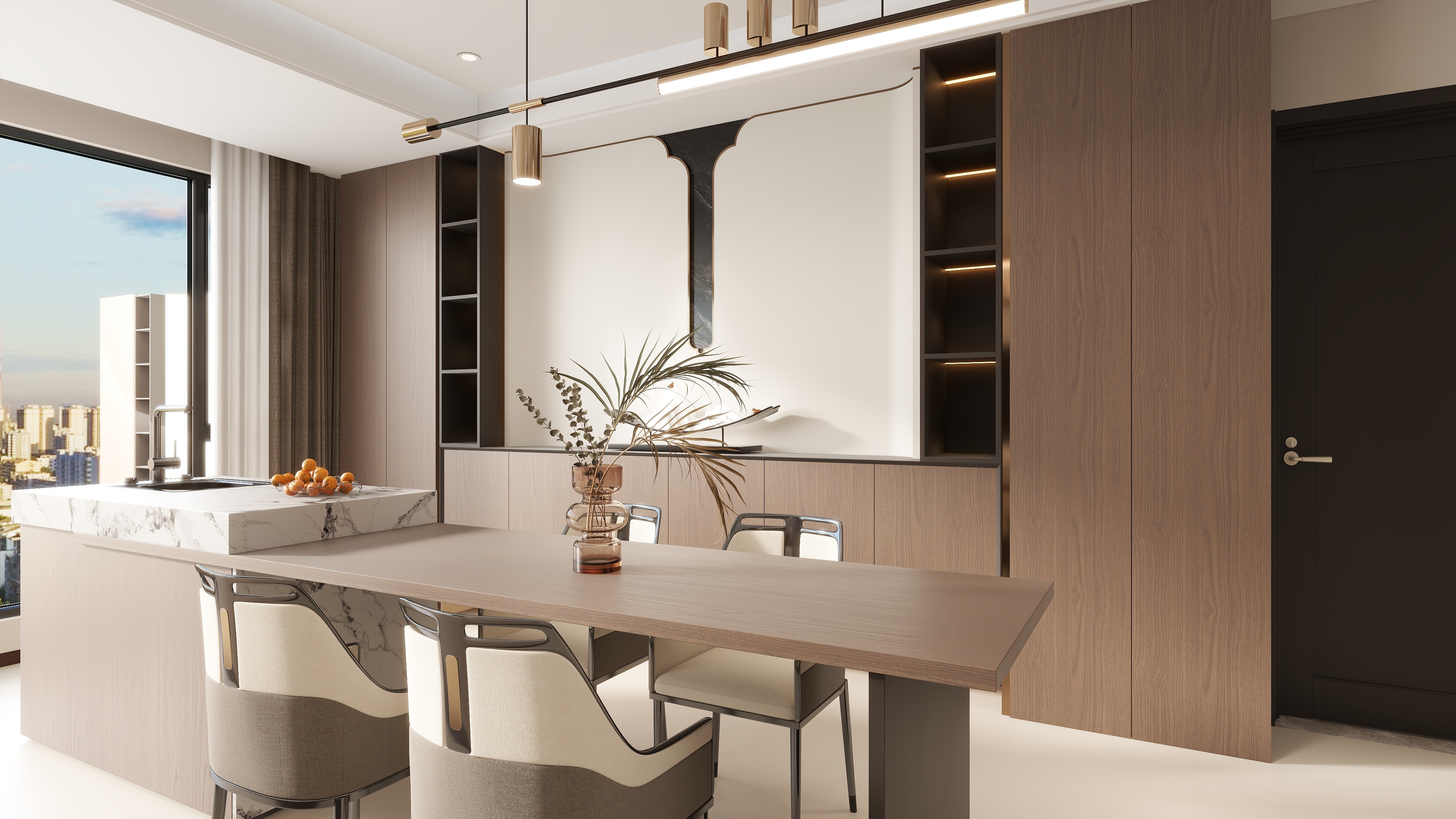 齐品装饰王设计-新中式客厅局改-副本-副本-装修设计方案