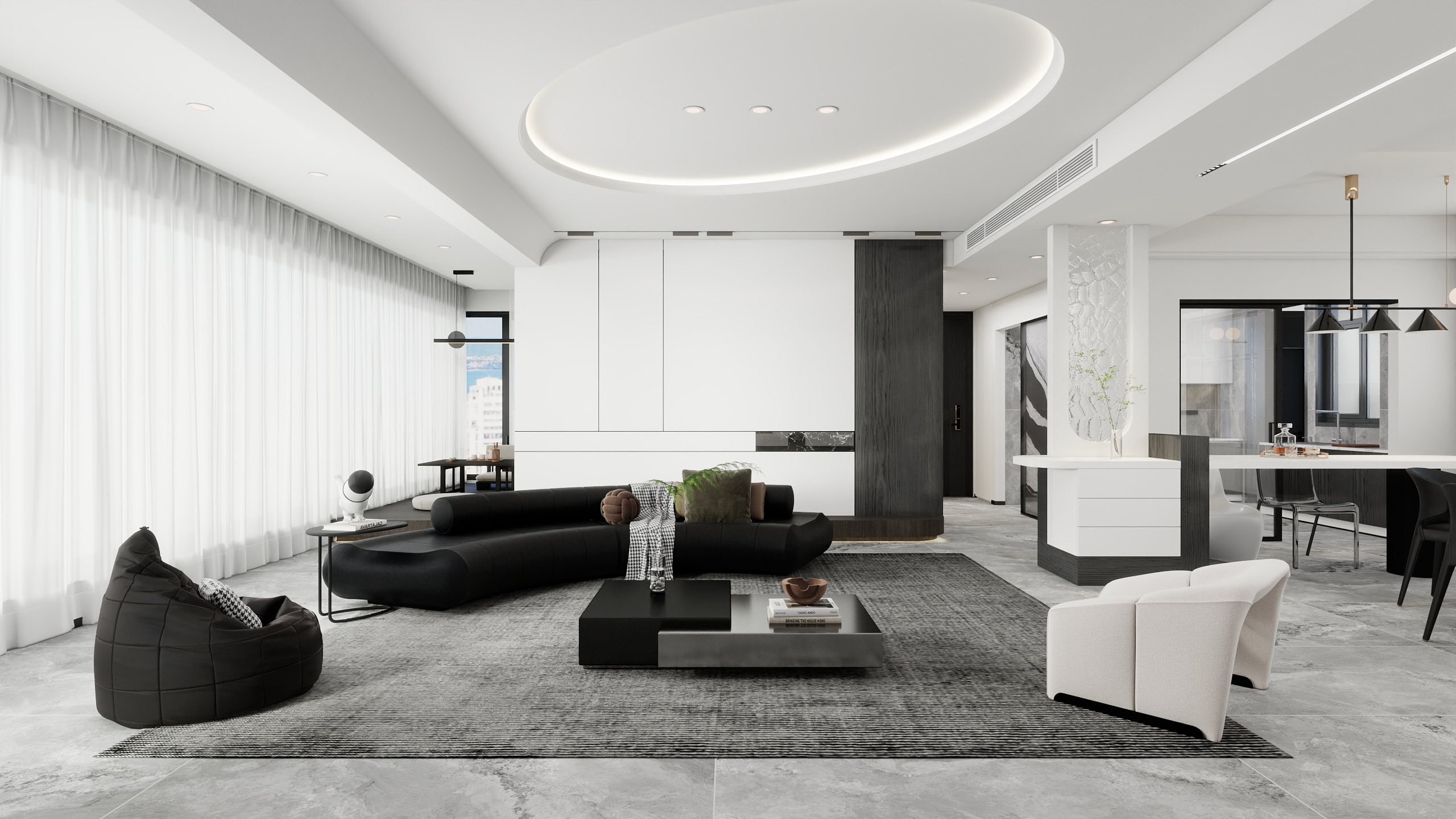 Kengkun-239㎡4室-装修设计方案