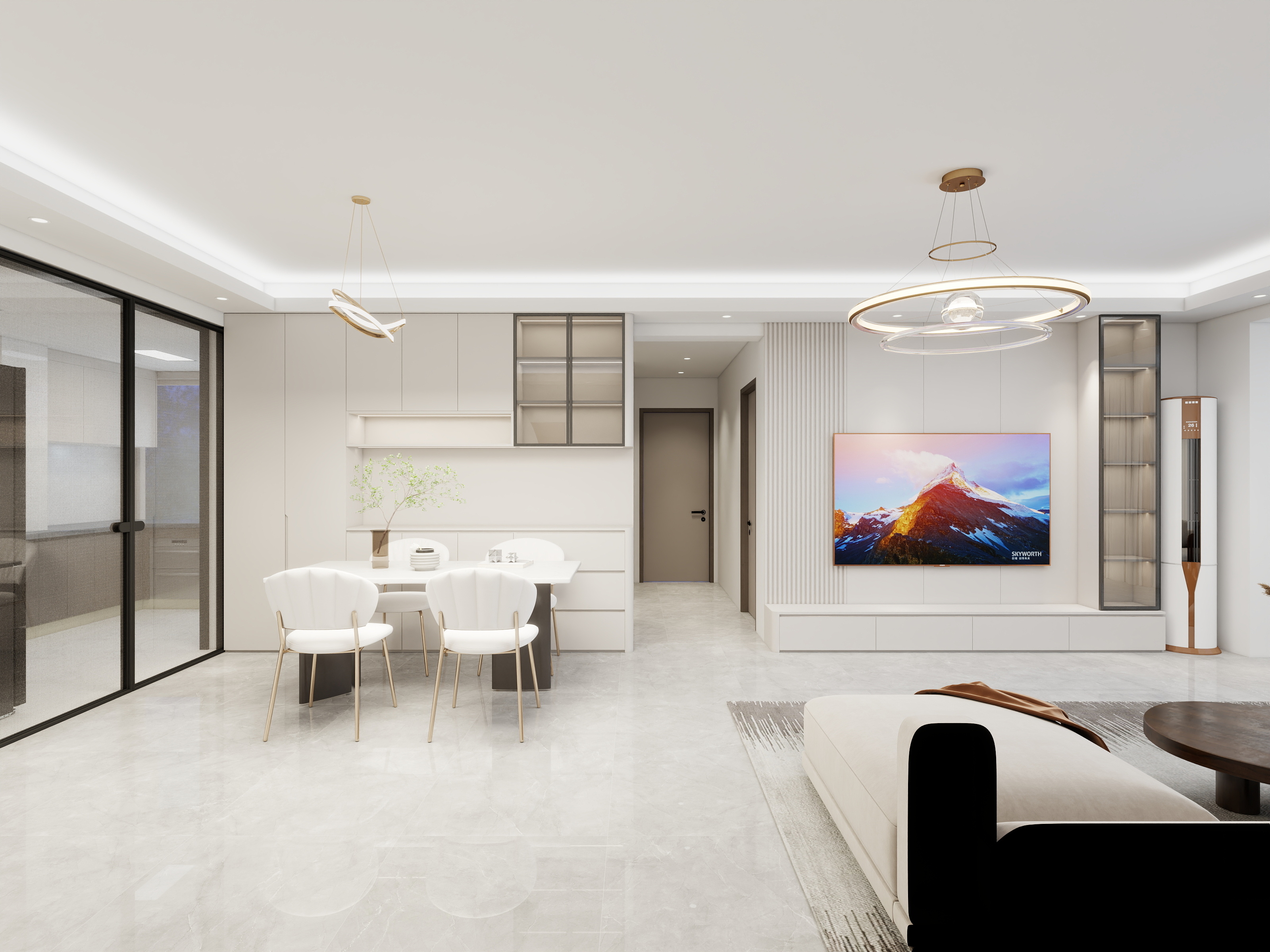 定制家居一一盛-中堂湛翠农民公寓2-3B-装修设计方案