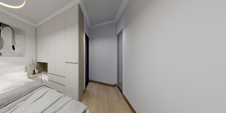 千年舟衣柜名匠壹号定制-悦璟华庭-装修设计方案