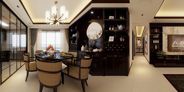 惠州梦想之家装饰-牧马湖70栋2203-装修设计方案