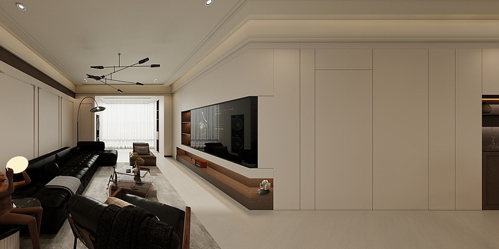 利大大呀-轻法式中古-装修设计方案