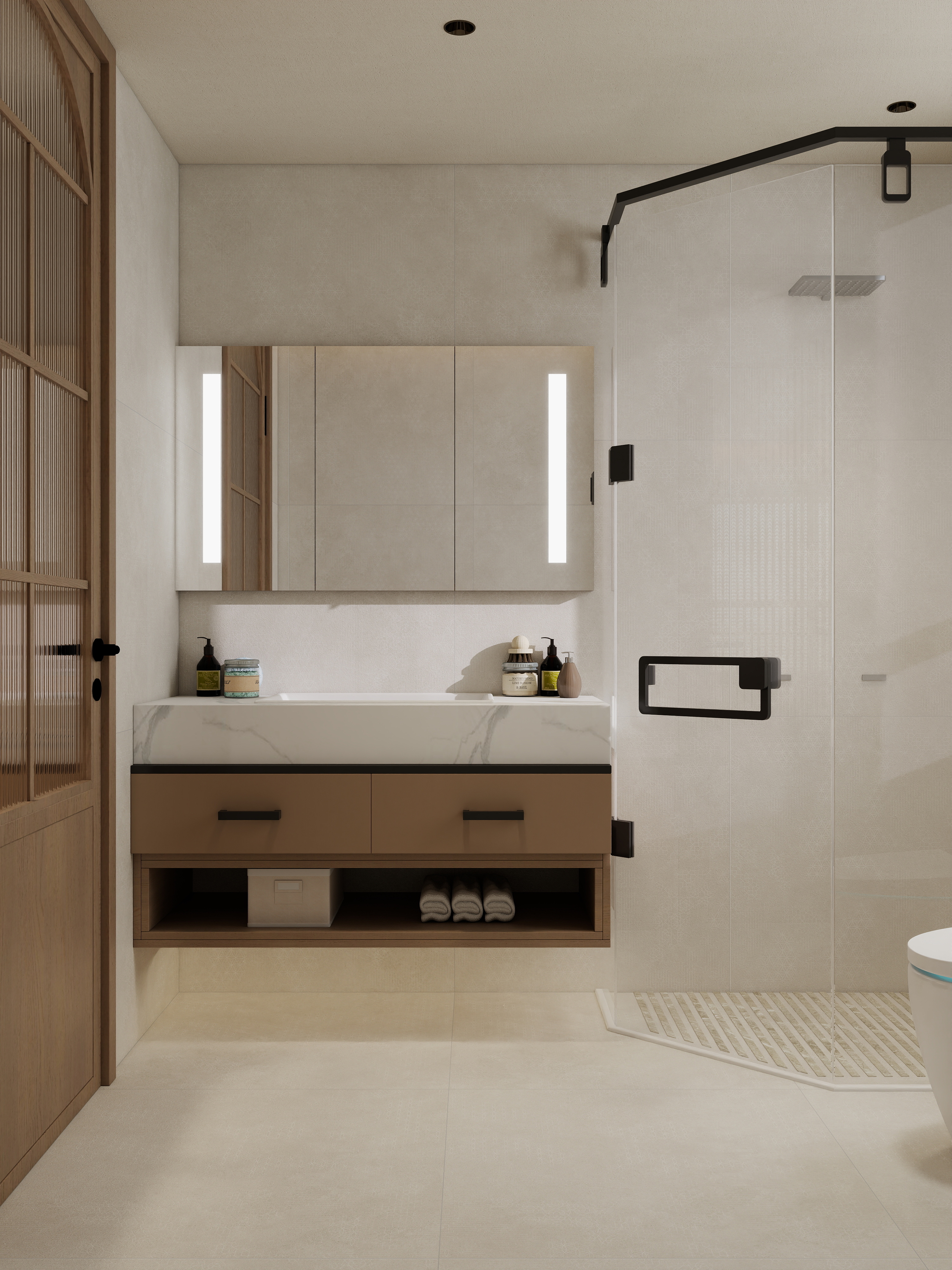 张煜强煜境设计-158平米宋氏新中式四房装修效果图