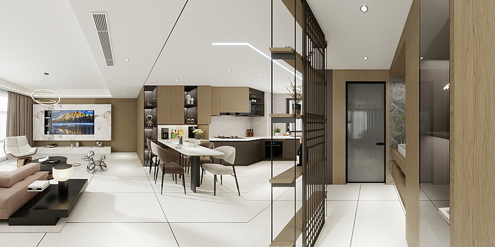 设计师苏阳-时代之城139平米-装修设计方案