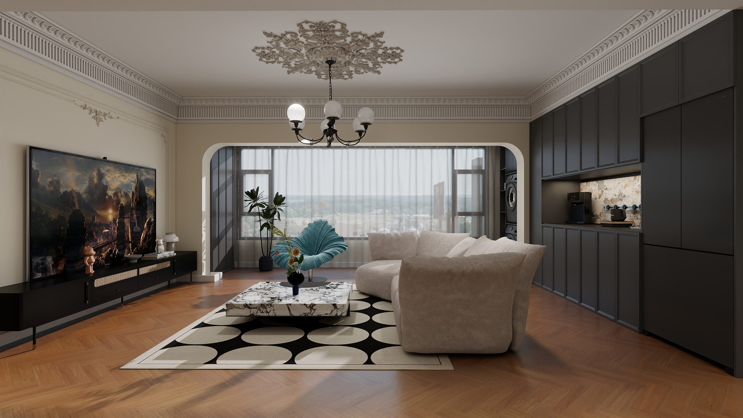 徐-ZC-109㎡3室-装修设计方案