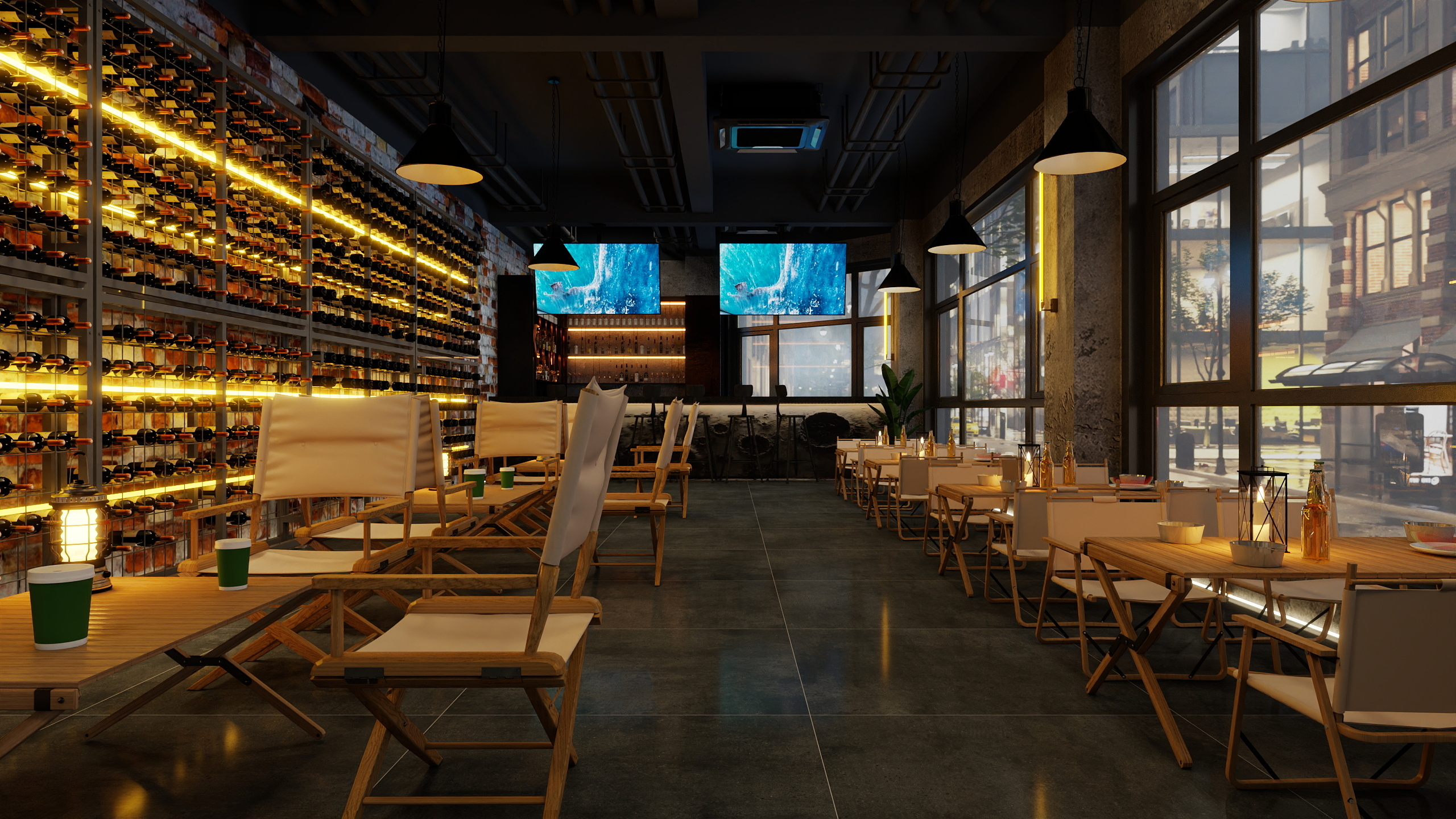 在线设计方案-酒吧-装修设计方案