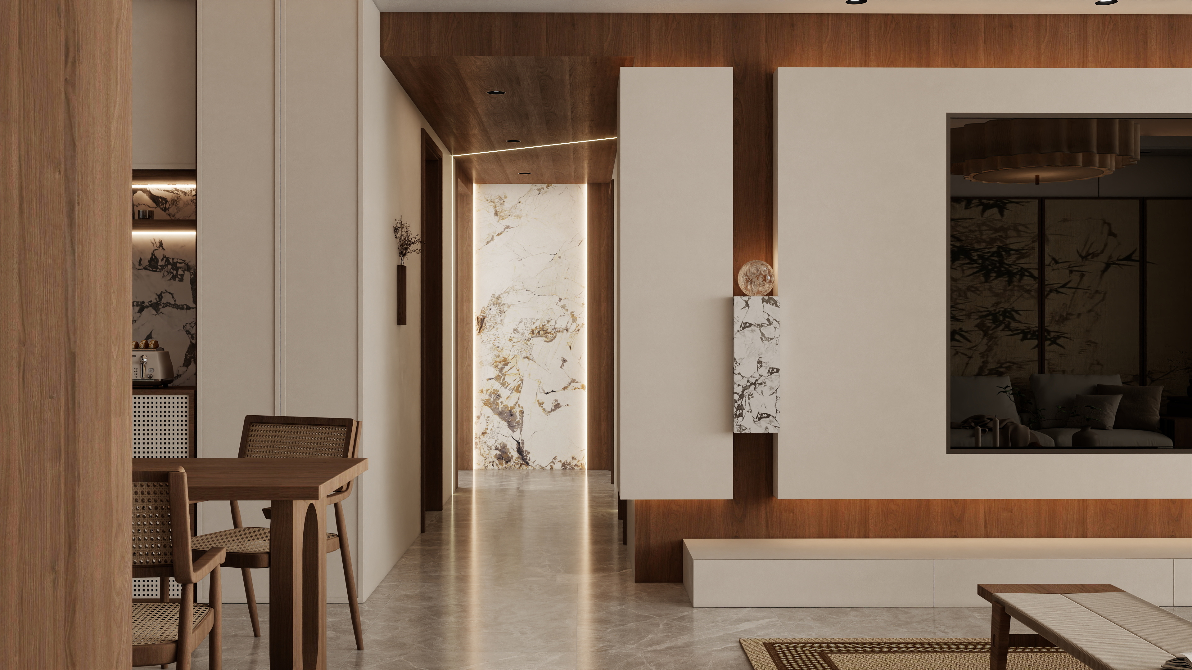 鲁大师-空間設計V-双龙湾180平-宋氏-装修设计方案