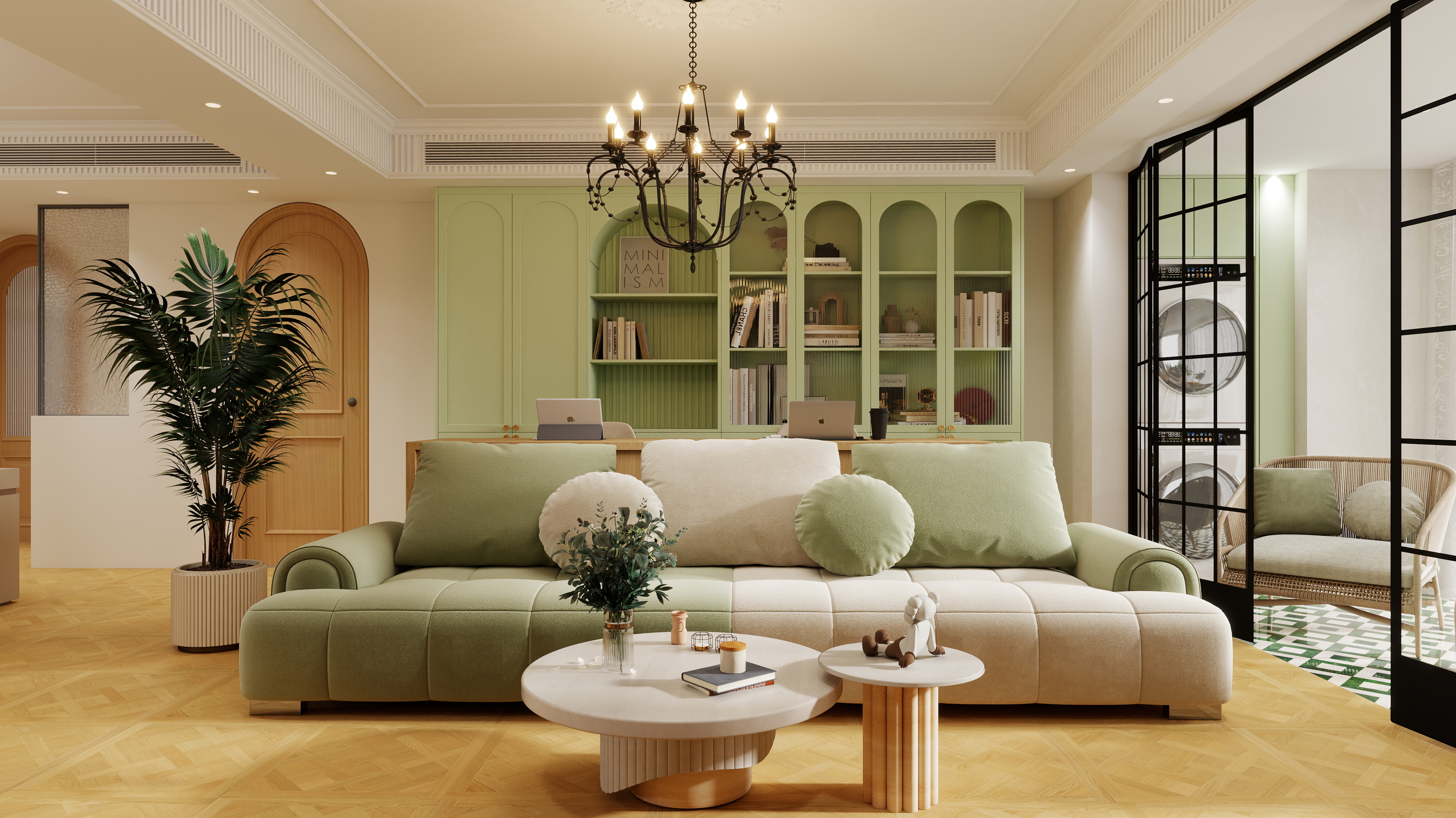 盒里HouseLab-简欧134㎡3室装修效果图