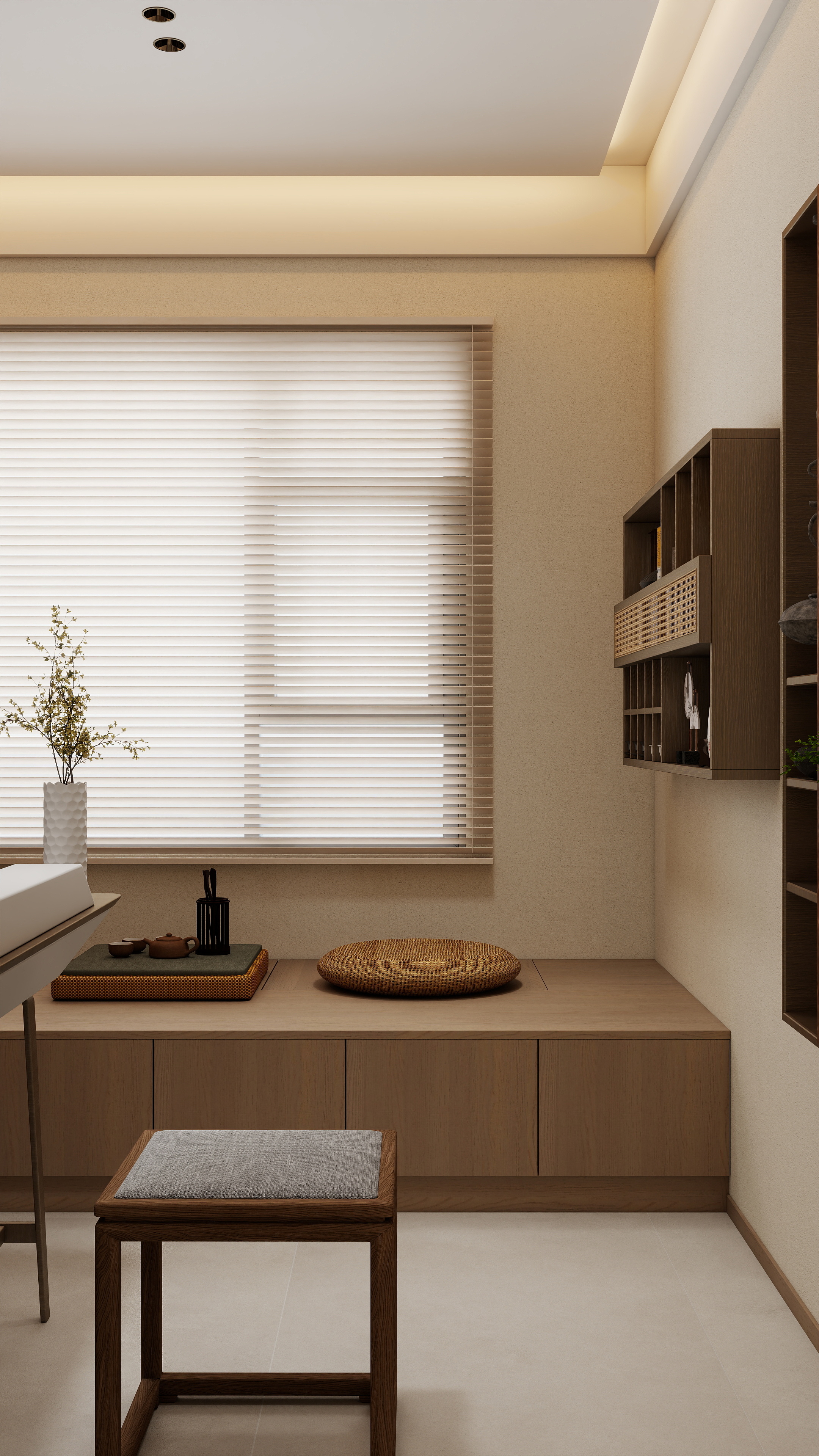 张煜强煜境设计-158平米宋氏新中式四房装修效果图