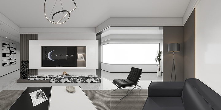 蓝钻石装饰-碧桂园天誉6-3-1502胡总-装修设计方案