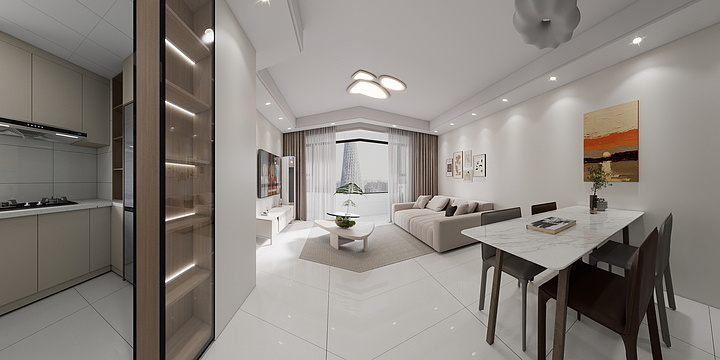 全案设计度然-长丰京冠御园华府9#-装修设计方案