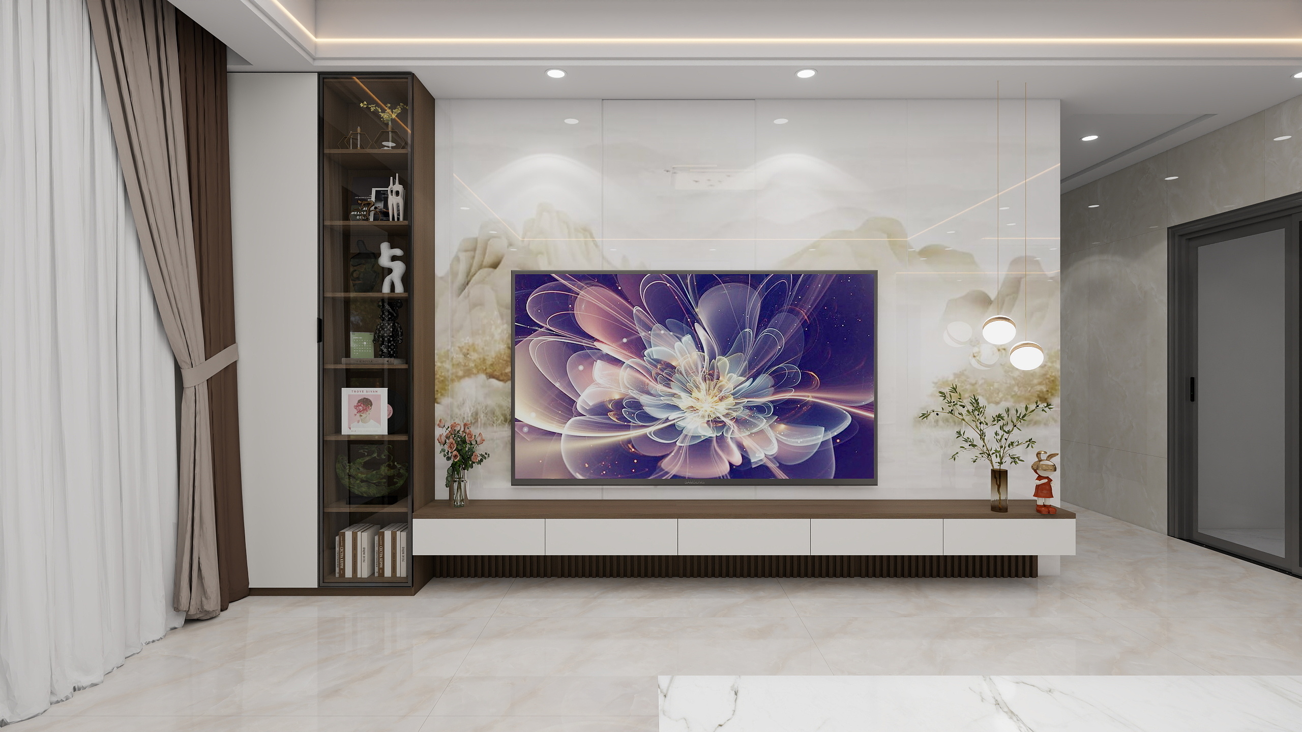 御峰装饰工程有限公司-鸿顺理想2-地面玛瑙晶黄800*1350墙面金丝玉750*1500-装修设计方案