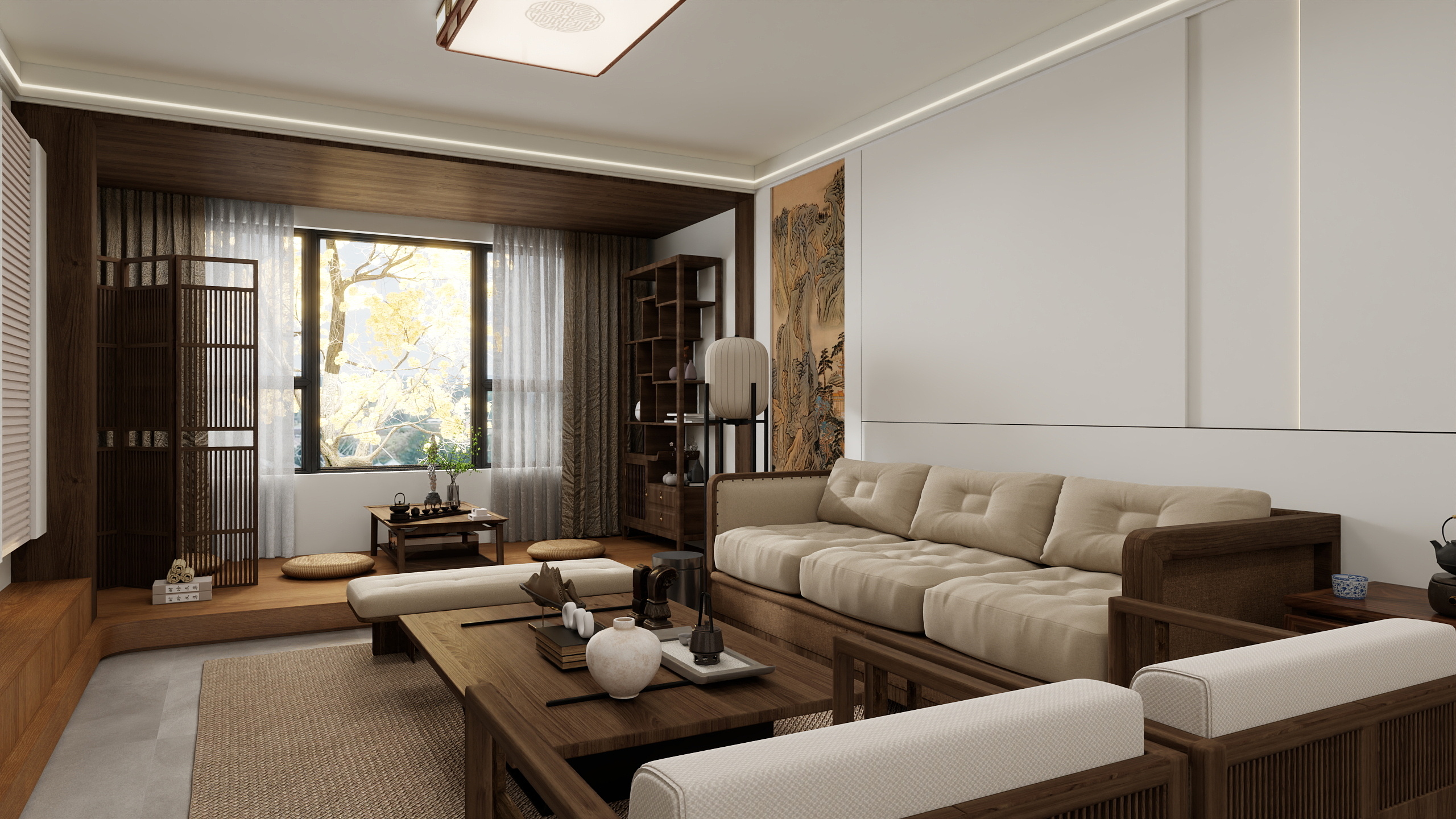 韩222-怡新苑宋氏美学-装修设计方案