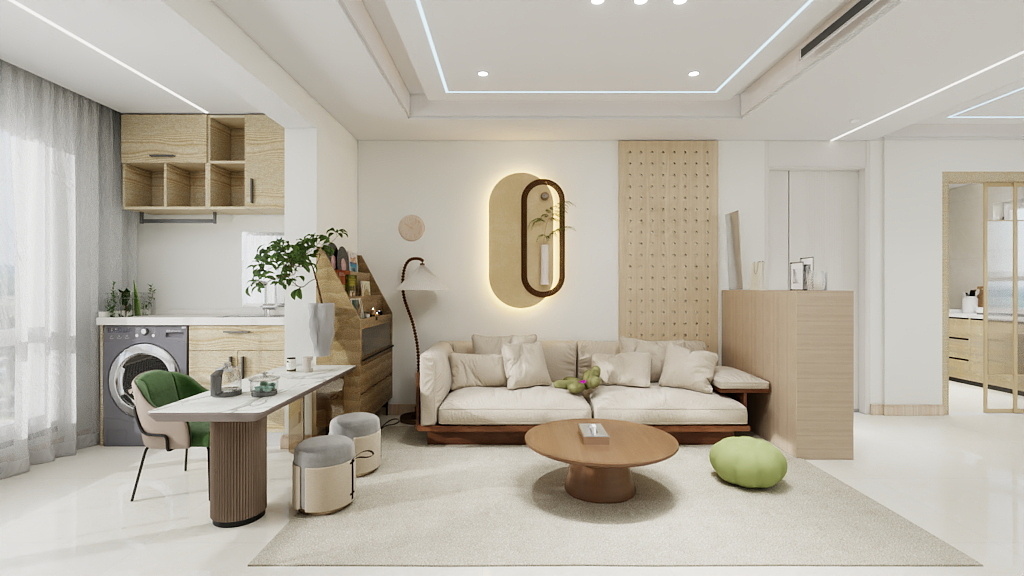 wvUEuuRx-131㎡4室装修效果图