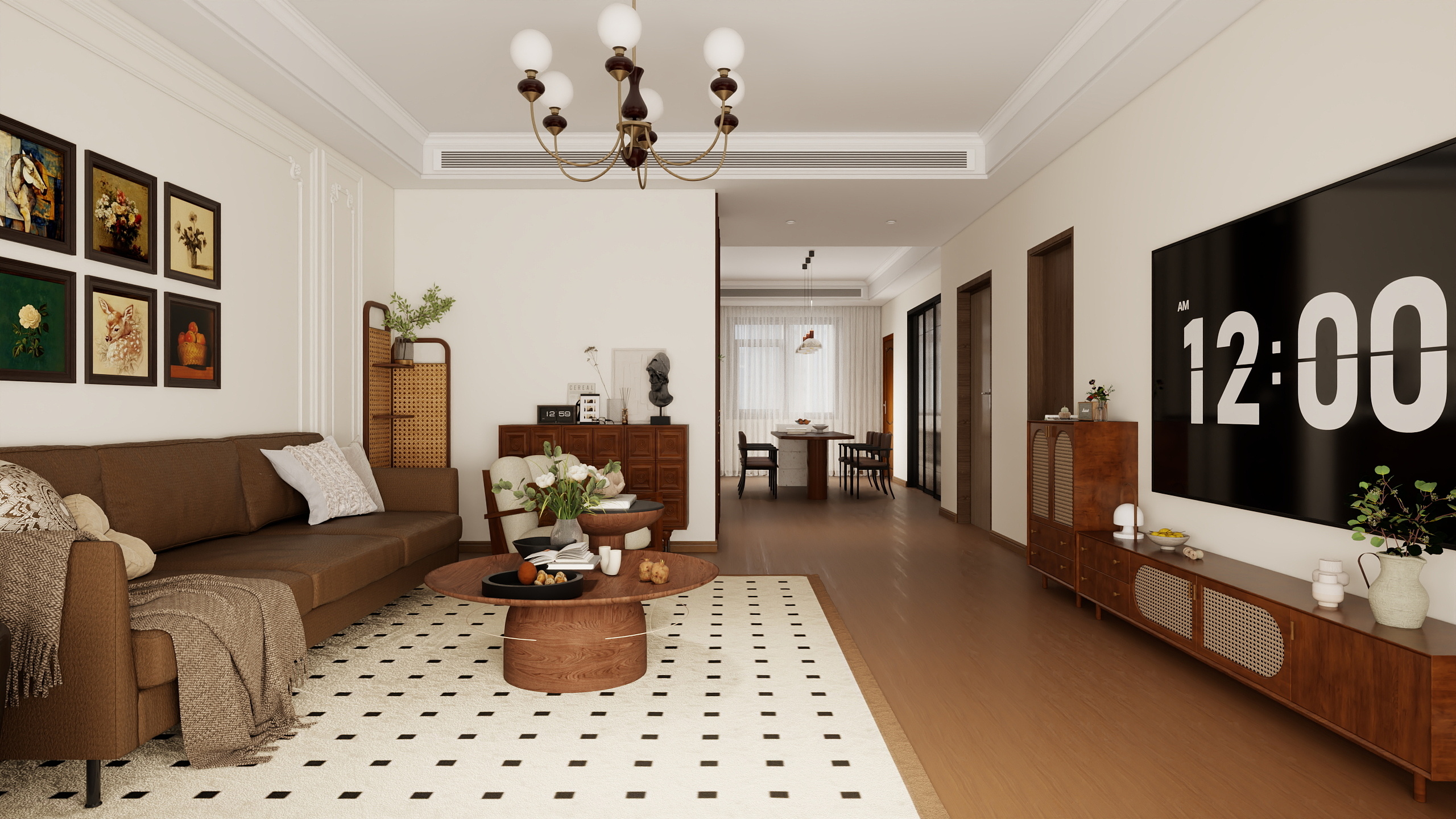 明德饰家设计孙清-致清颐阁孟姐雅居设计方案-装修设计方案