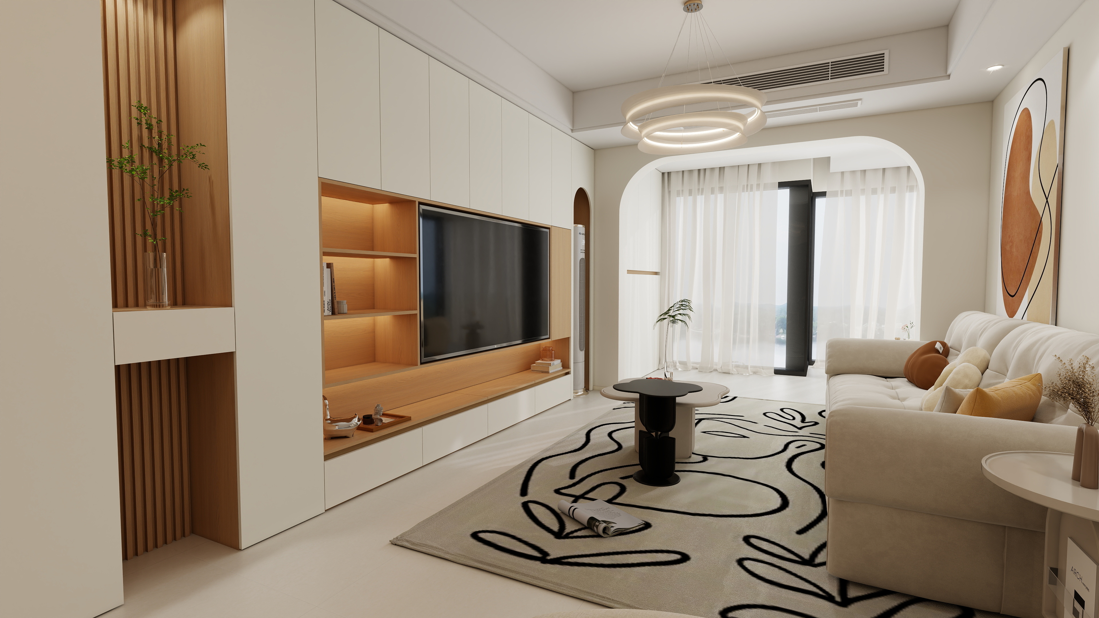 红鑫凯悦整家定制-大学府二期7-506-装修设计方案