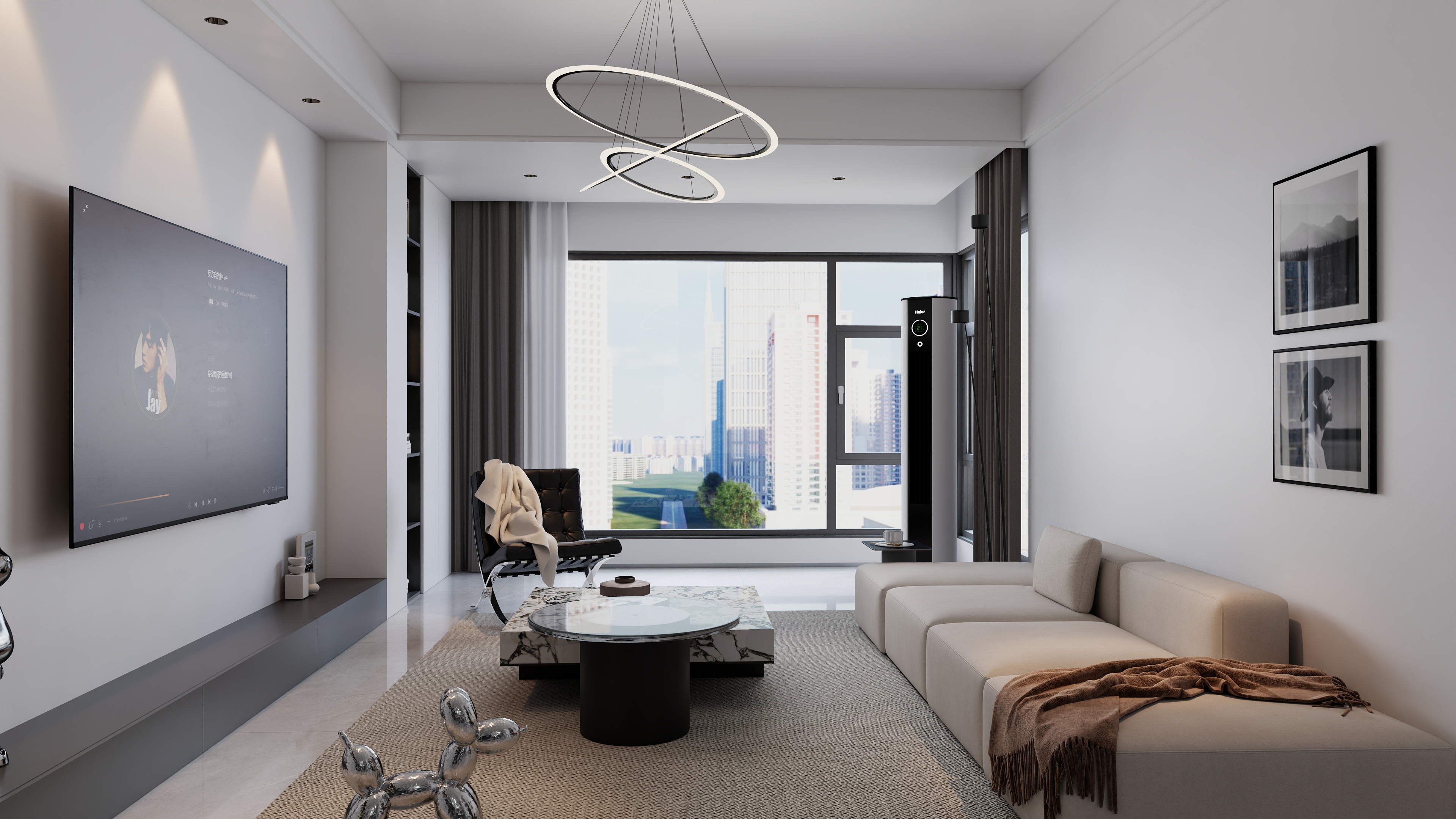 青瓦丨DESIGN-阳光西山春晓-装修设计方案