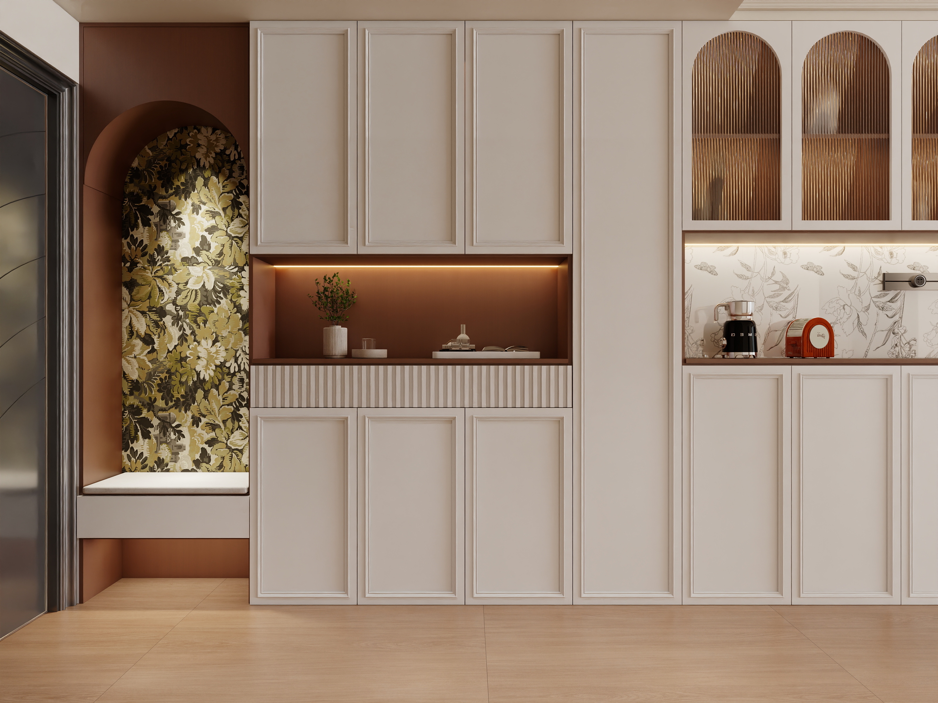 郑小龙ZXuh-现代简约120㎡3室装修效果图