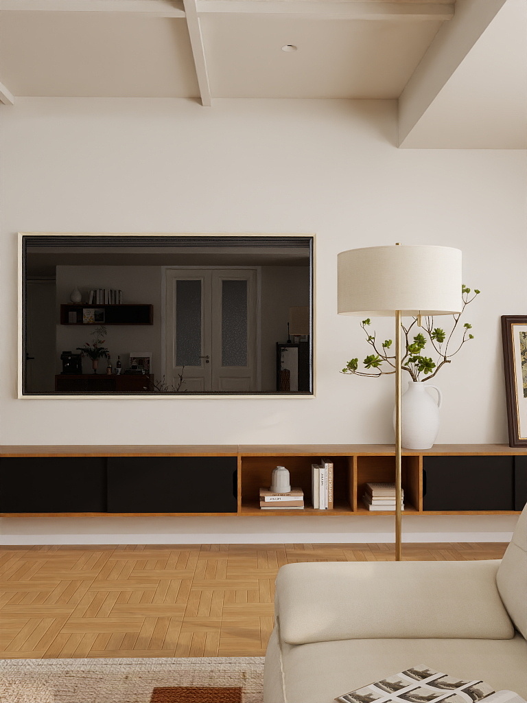 A周素人设计-轻复古装修效果图