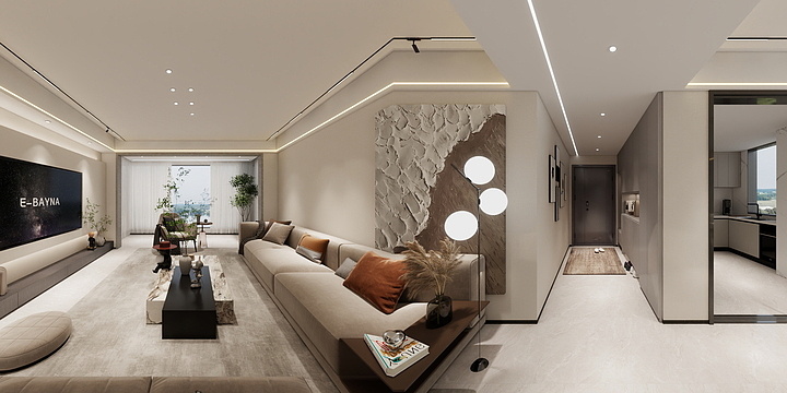 名揚家裝-嘉垄港5栋2202-装修设计方案