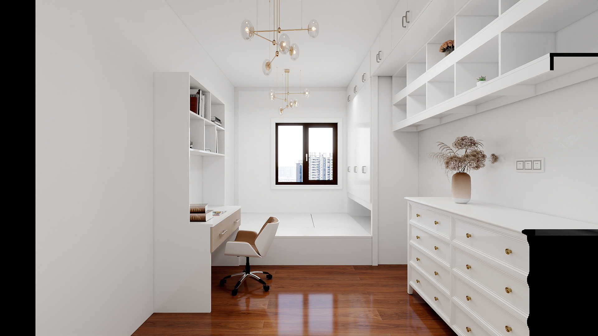 独自守候兵王-儿童房衣柜、榻榻米-装修设计方案