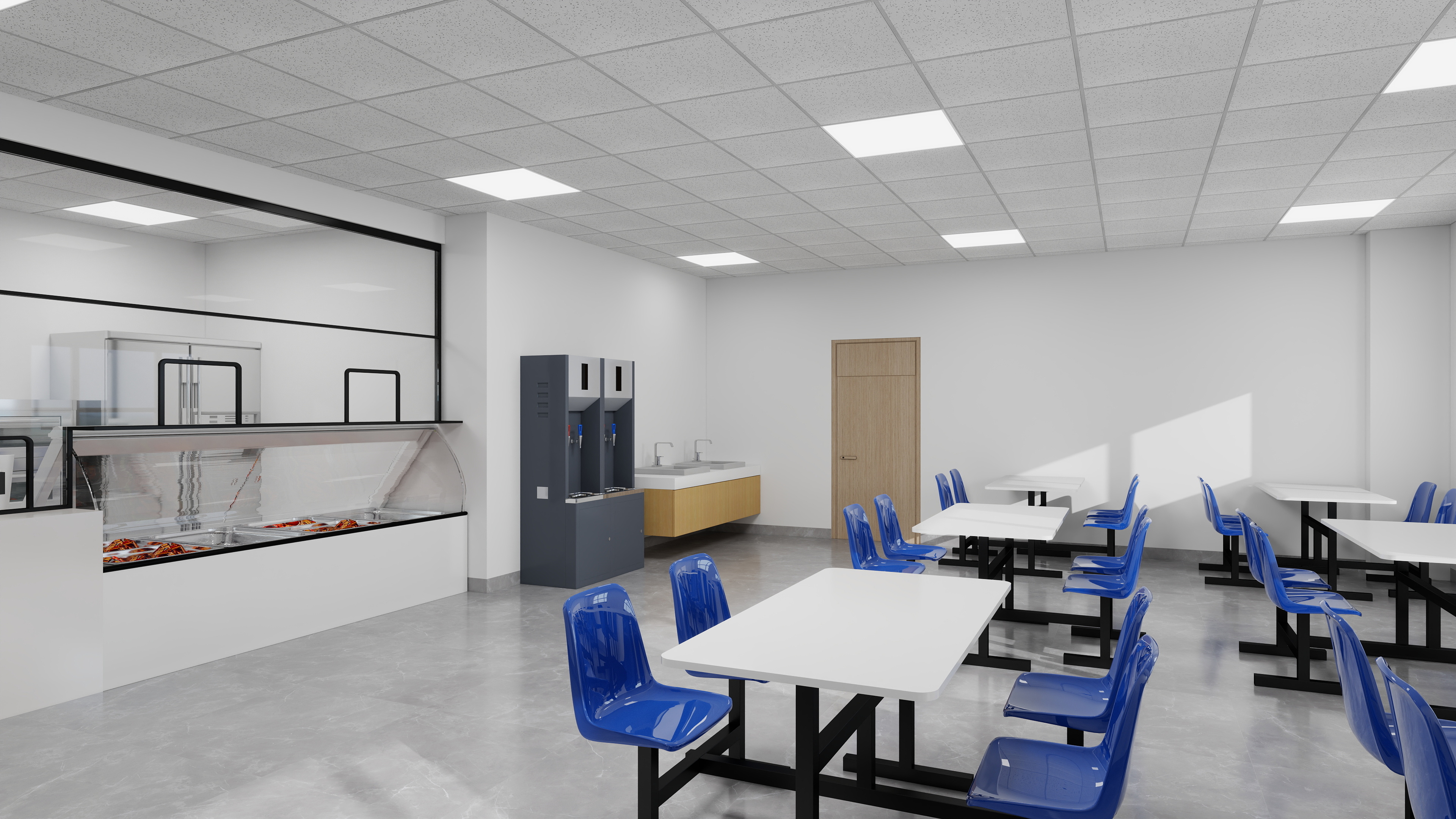 知百设计L-办公室效果图-装修设计方案