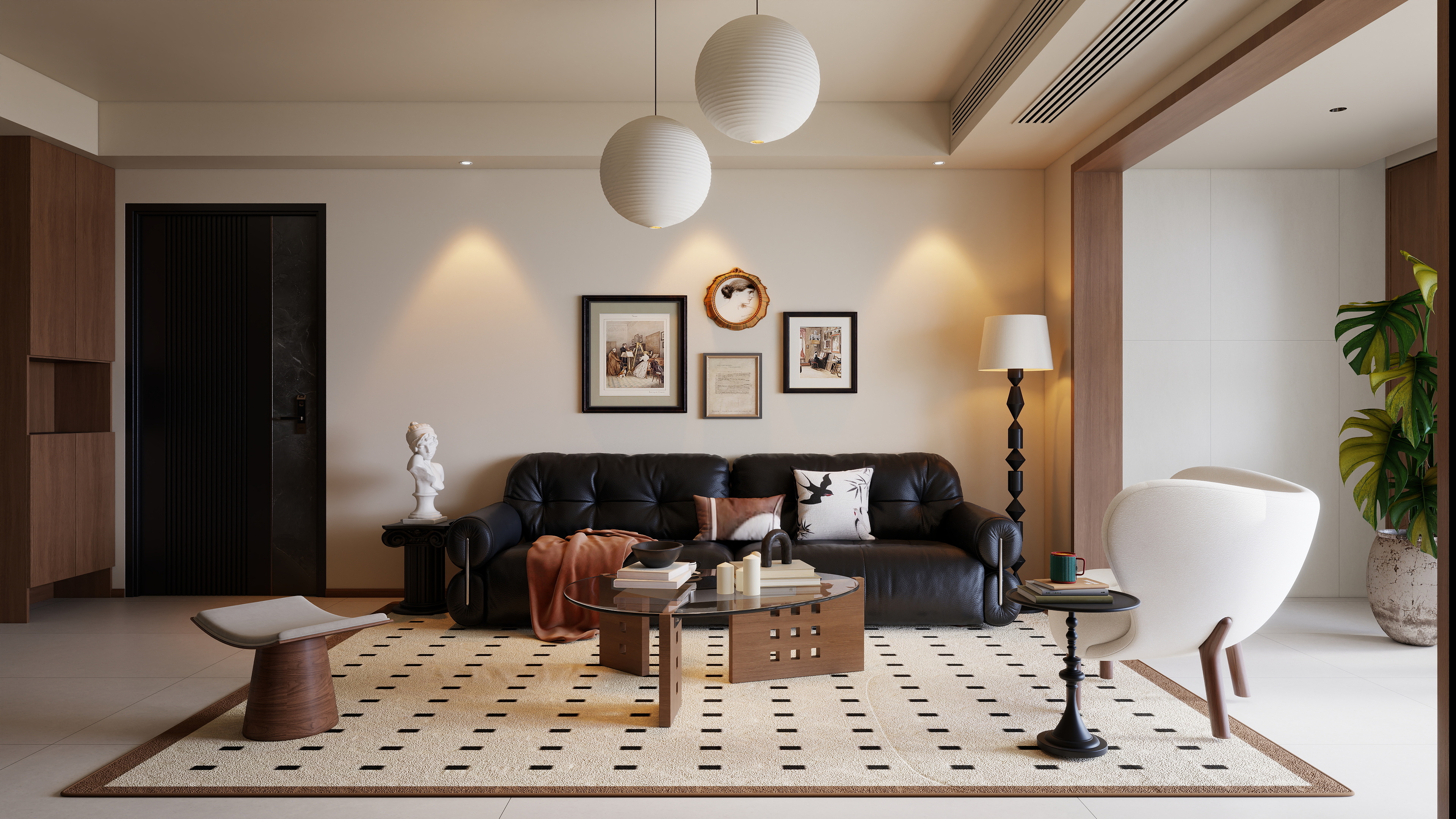 家俊装饰v雨果设计-法式中古丨家俊装饰-装修设计方案