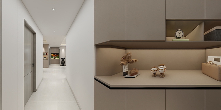 設計饰空-湘苑二区58-1201雅居效果图-装修设计方案