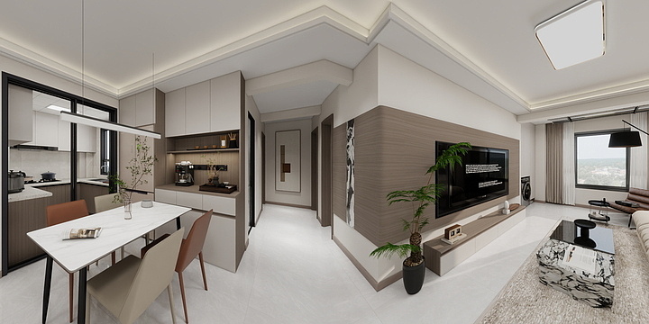 琦晨工作室-绿城诚园1-2505-装修设计方案