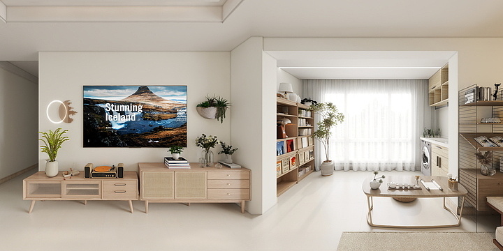 wvUEuuRx-131㎡4室装修效果图