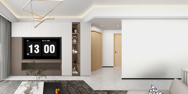 索菲亚胜安居店-润宏城-108P-装修设计方案