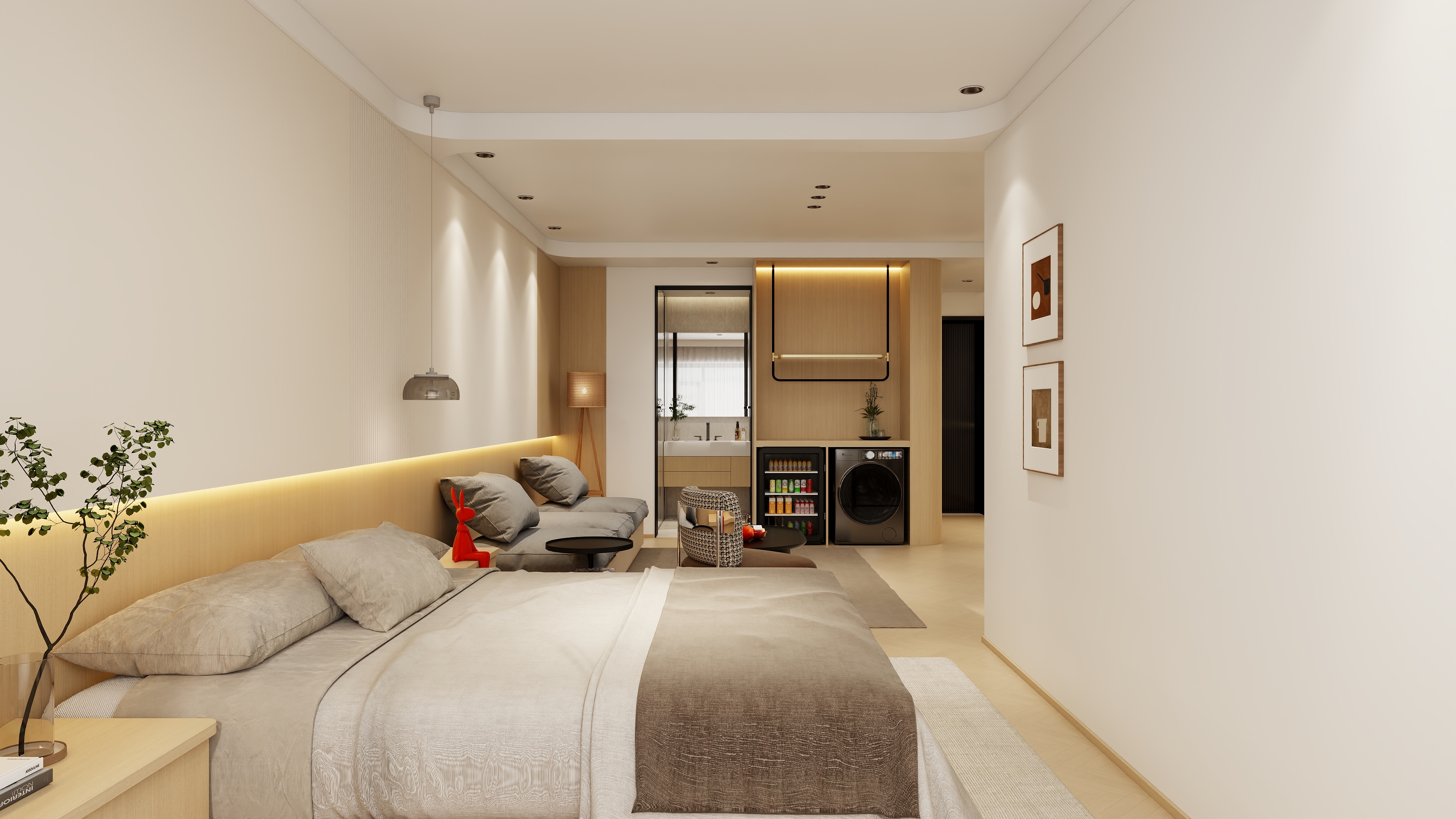 叁川空间设计-东方茂全季装修效果图