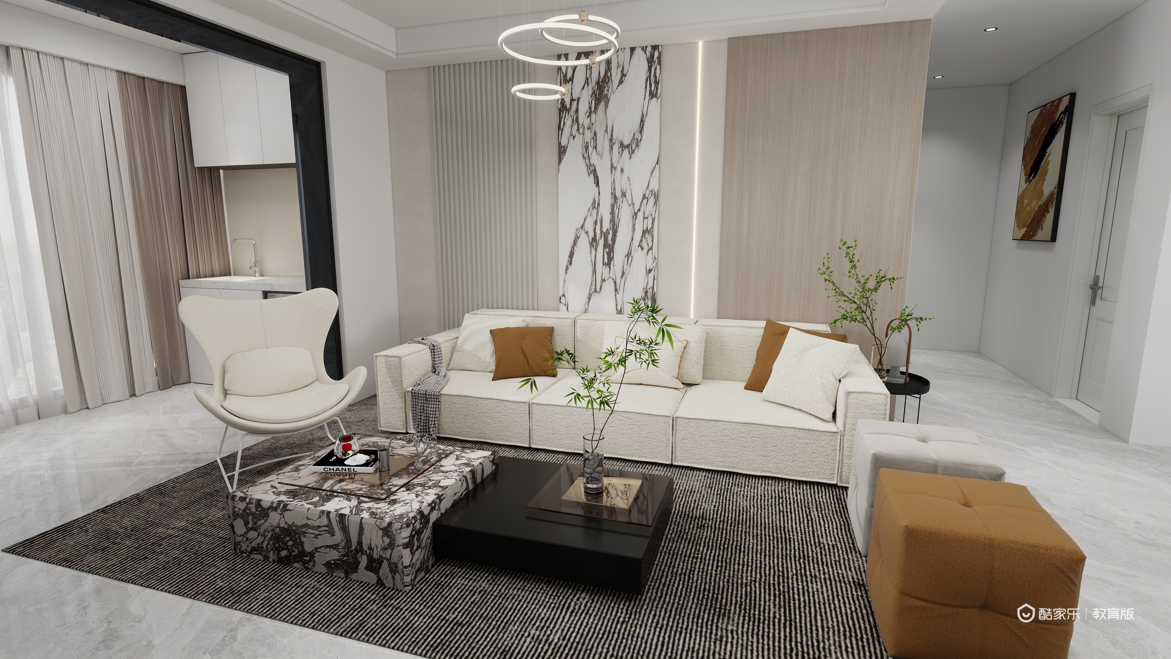 1577*jjFb-广西信息职业技术学院-林彩霞-装修设计方案