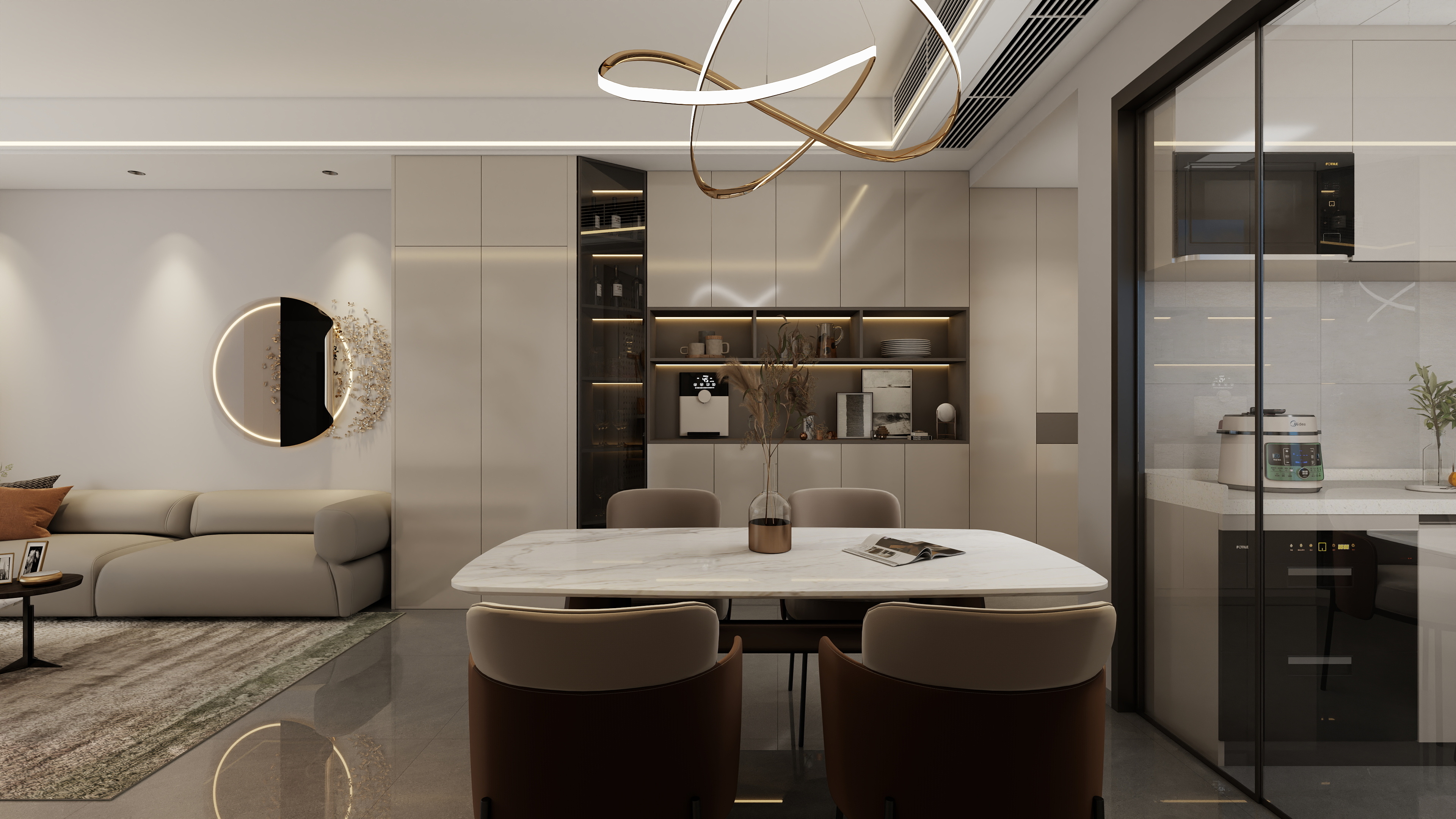 惠州装修找沫竹-惠州-时光道-唯奢装修效果图