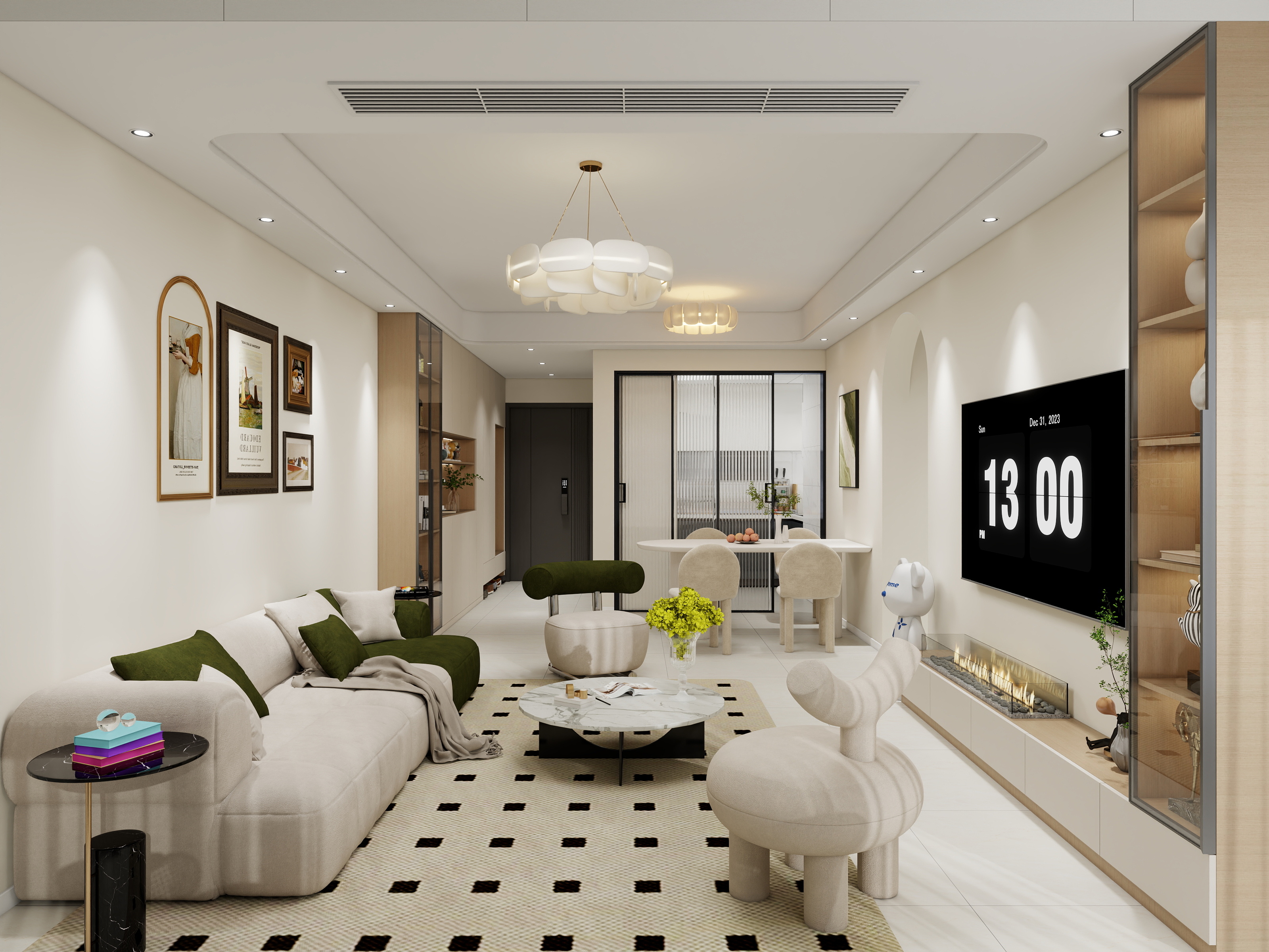 念丨卿-百强生态城-装修设计方案