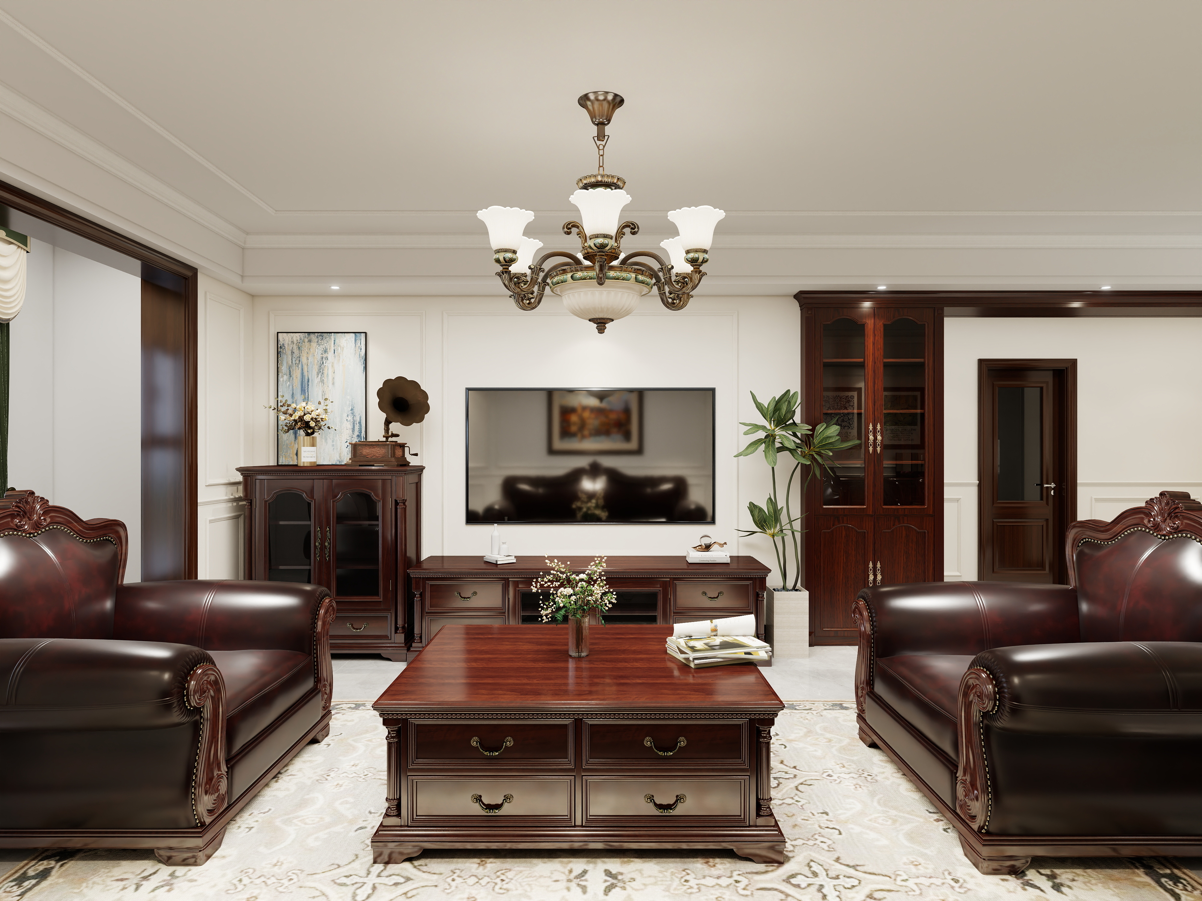 -左岸空间--郑州黄岗寺-装修设计方案